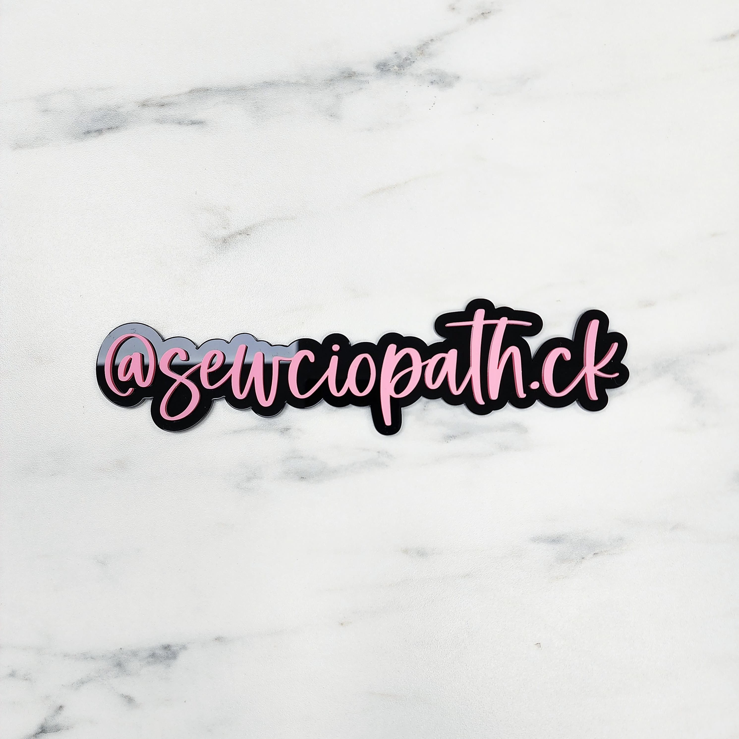 Custom Layered Name | Photo/Video Prop
