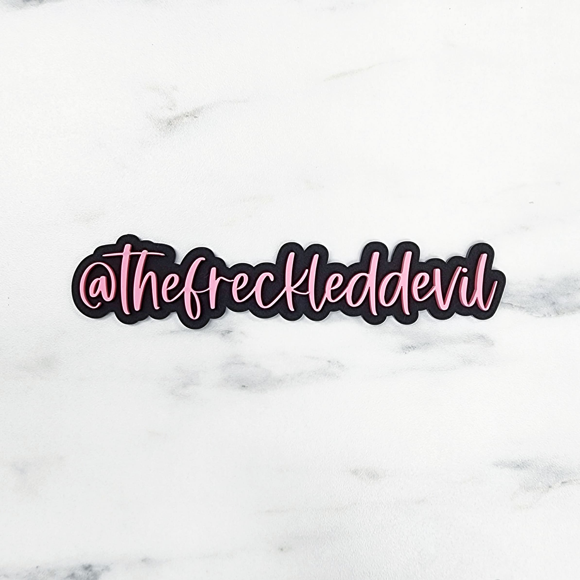 Custom Layered Name | Photo/Video Prop