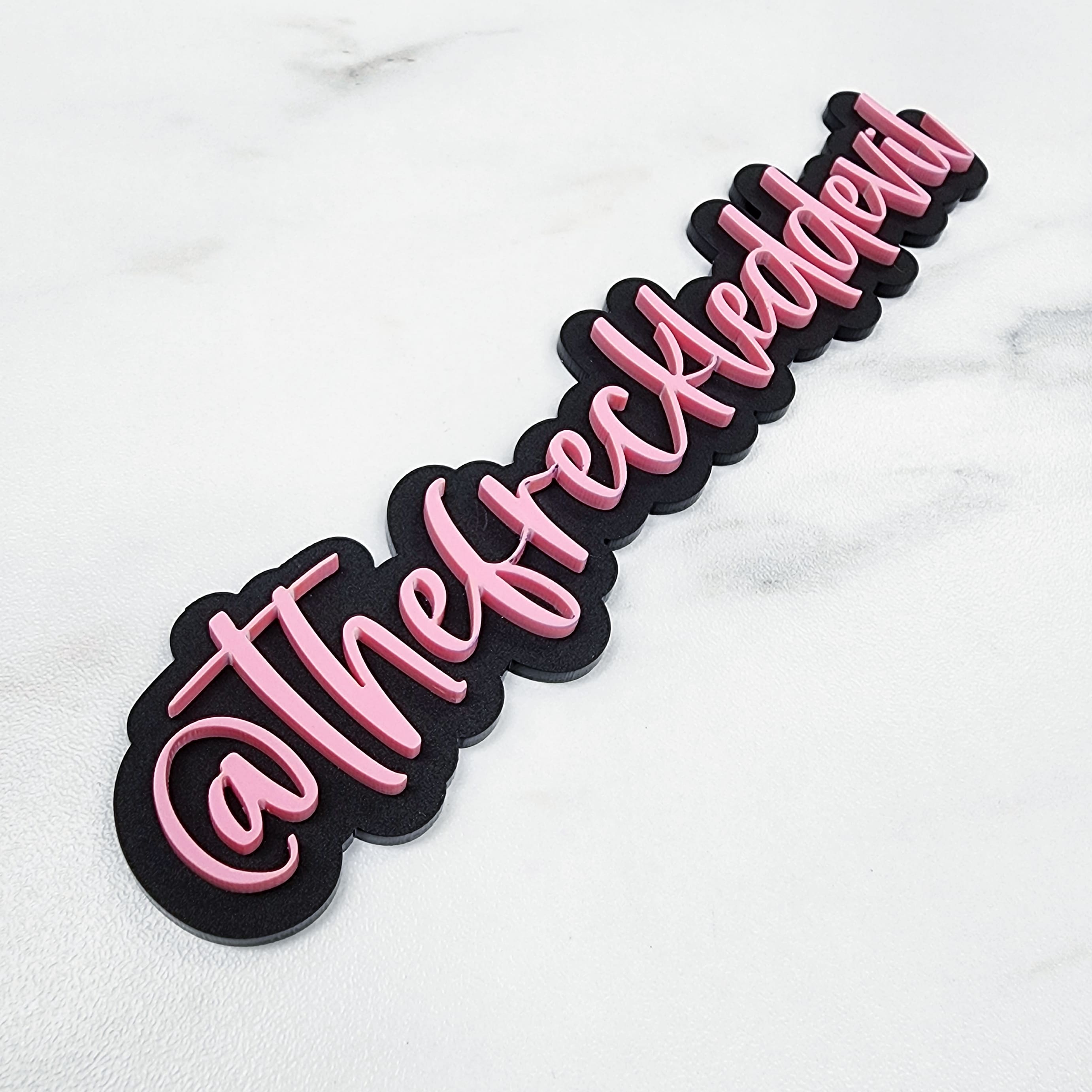 Custom Layered Name | Photo/Video Prop