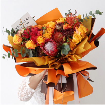 Korean Wrapping Paper | Double Sided | 58x58 cm