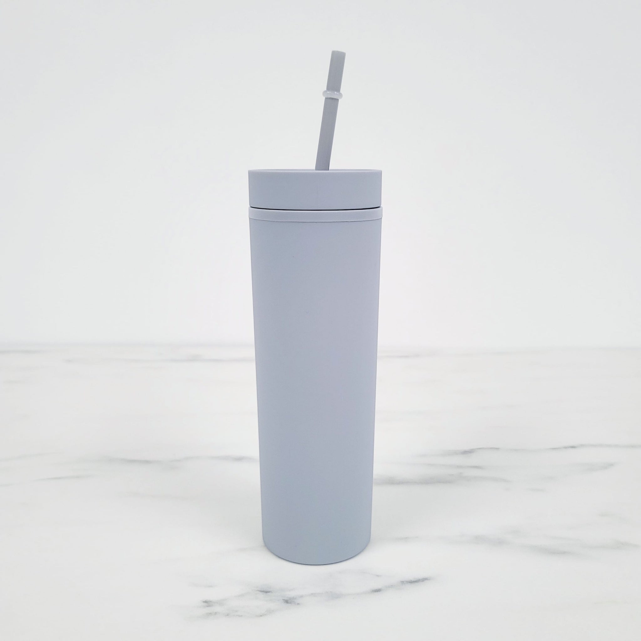 Skinny Matte Acrylic Tumbler | 16oz