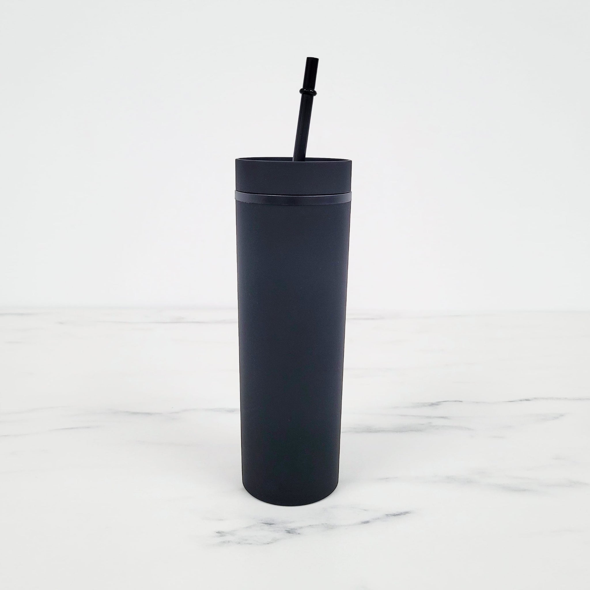 Skinny Matte Acrylic Tumbler | 16oz