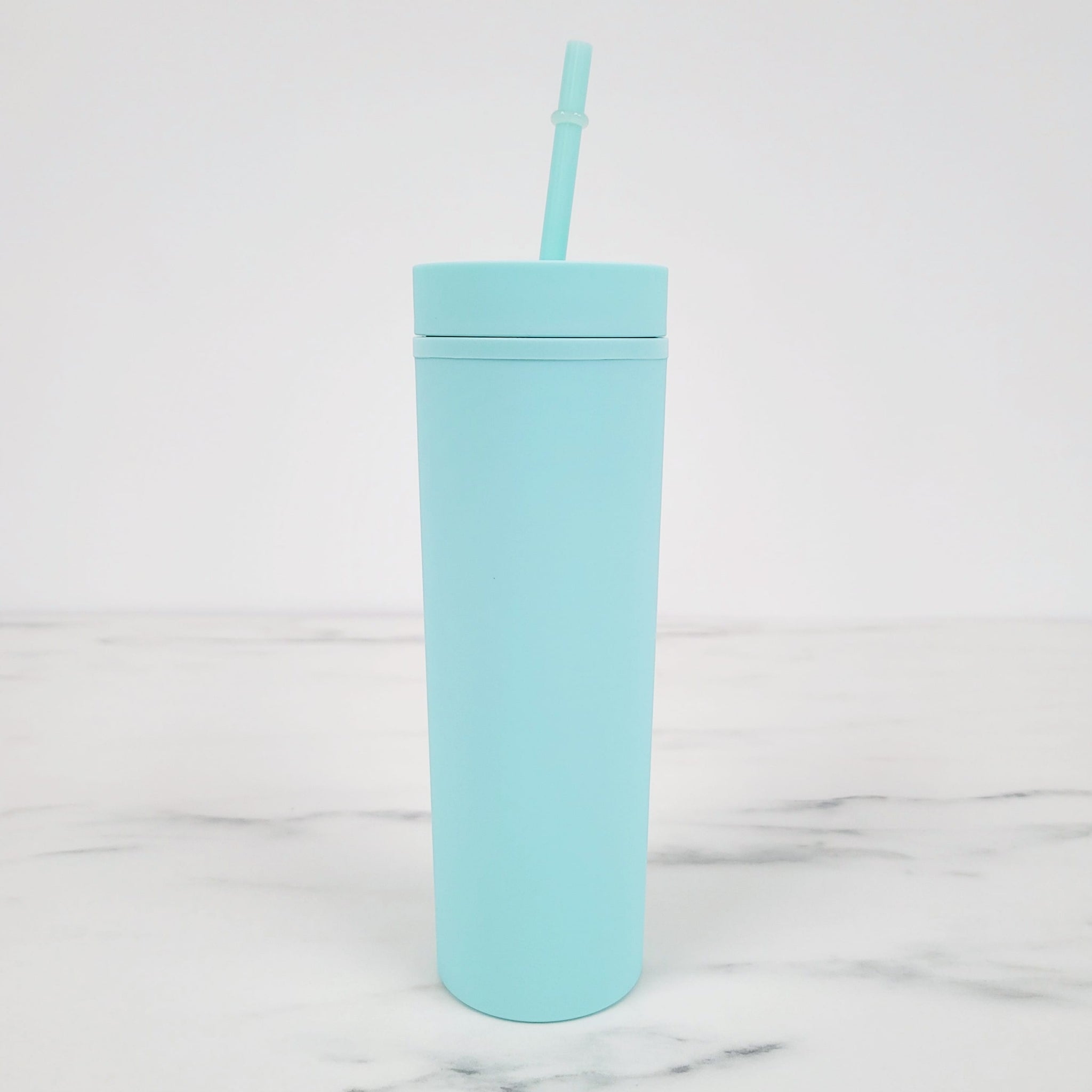 Skinny Matte Acrylic Tumbler | 16oz