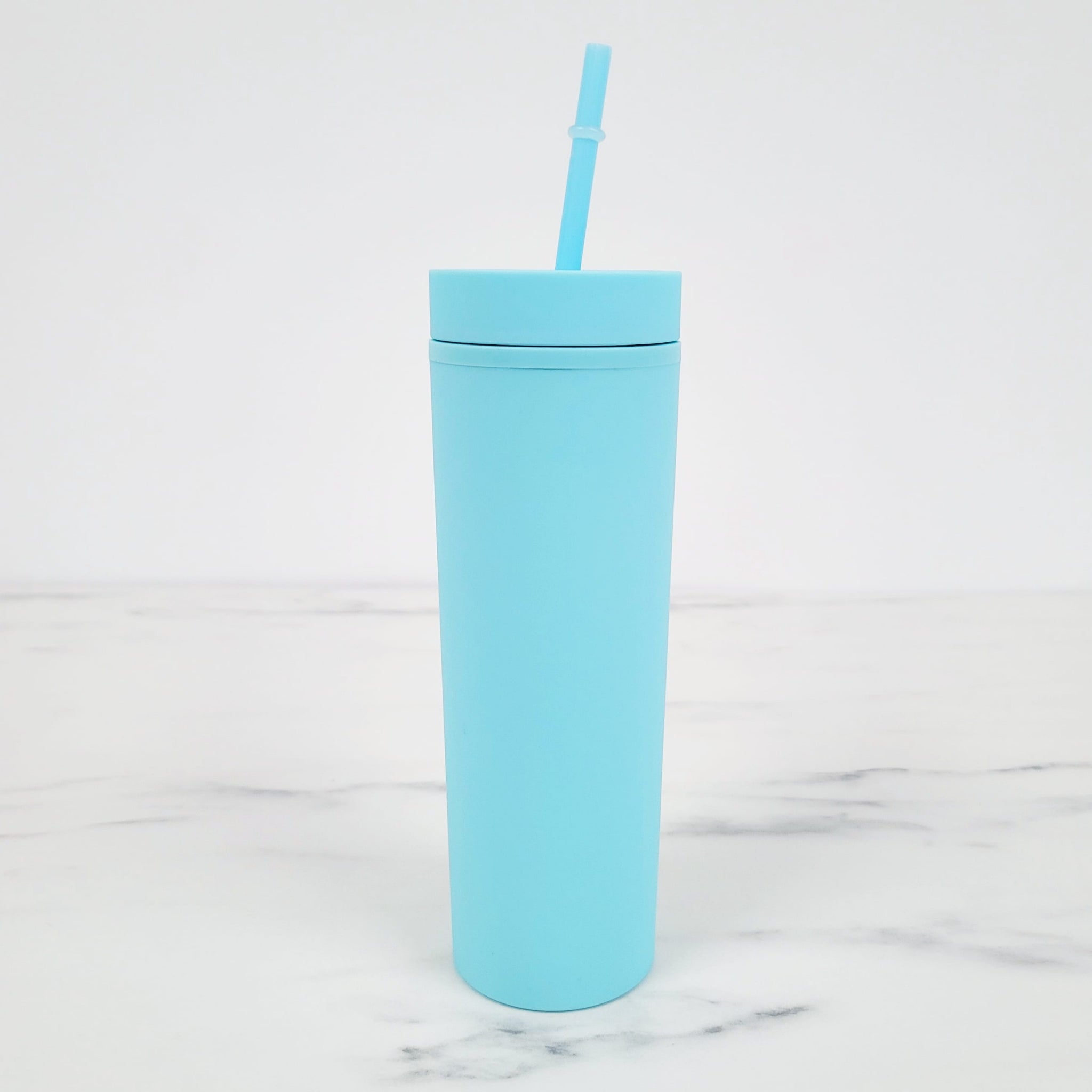 Skinny Matte Acrylic Tumbler | 16oz