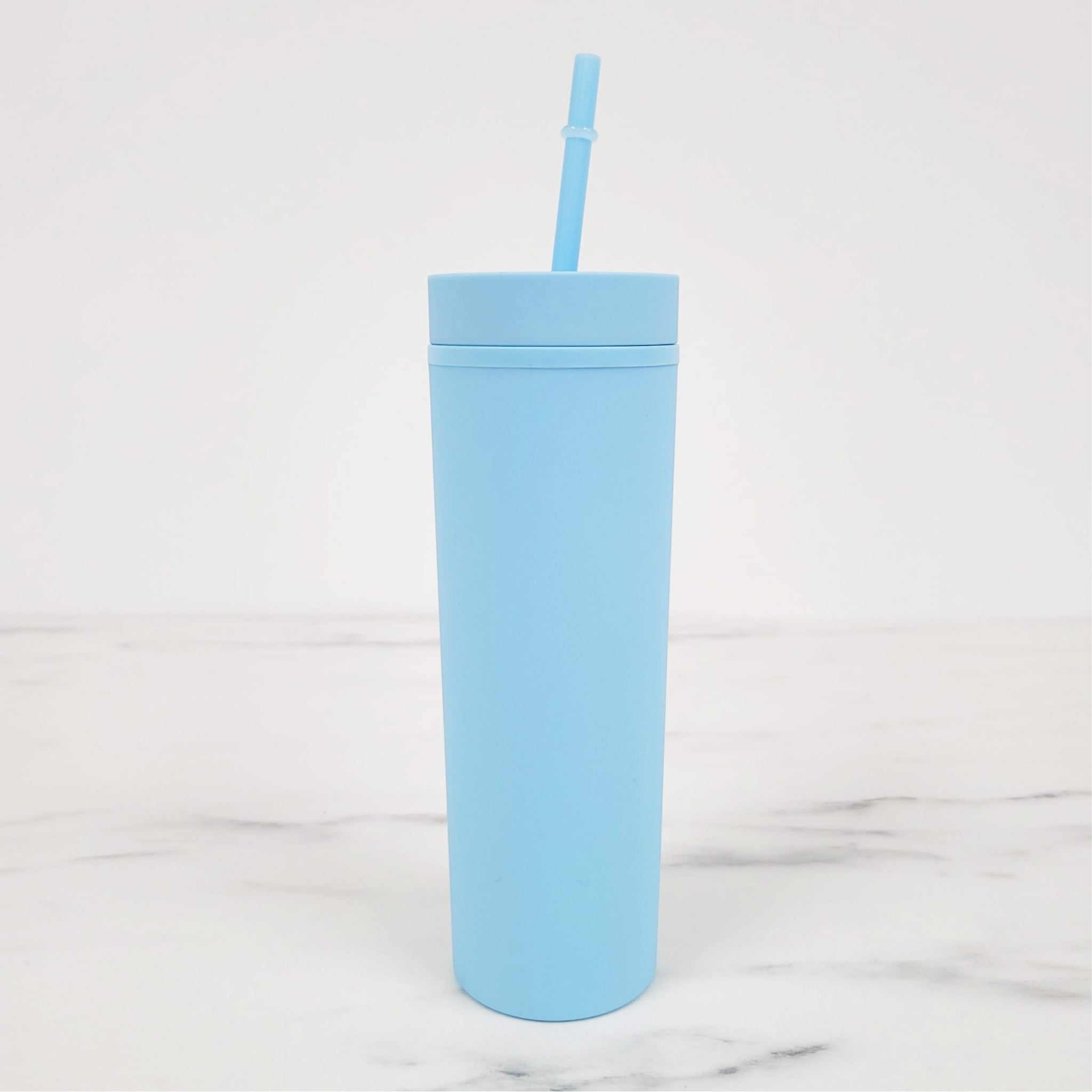 Skinny Matte Acrylic Tumbler | 16oz