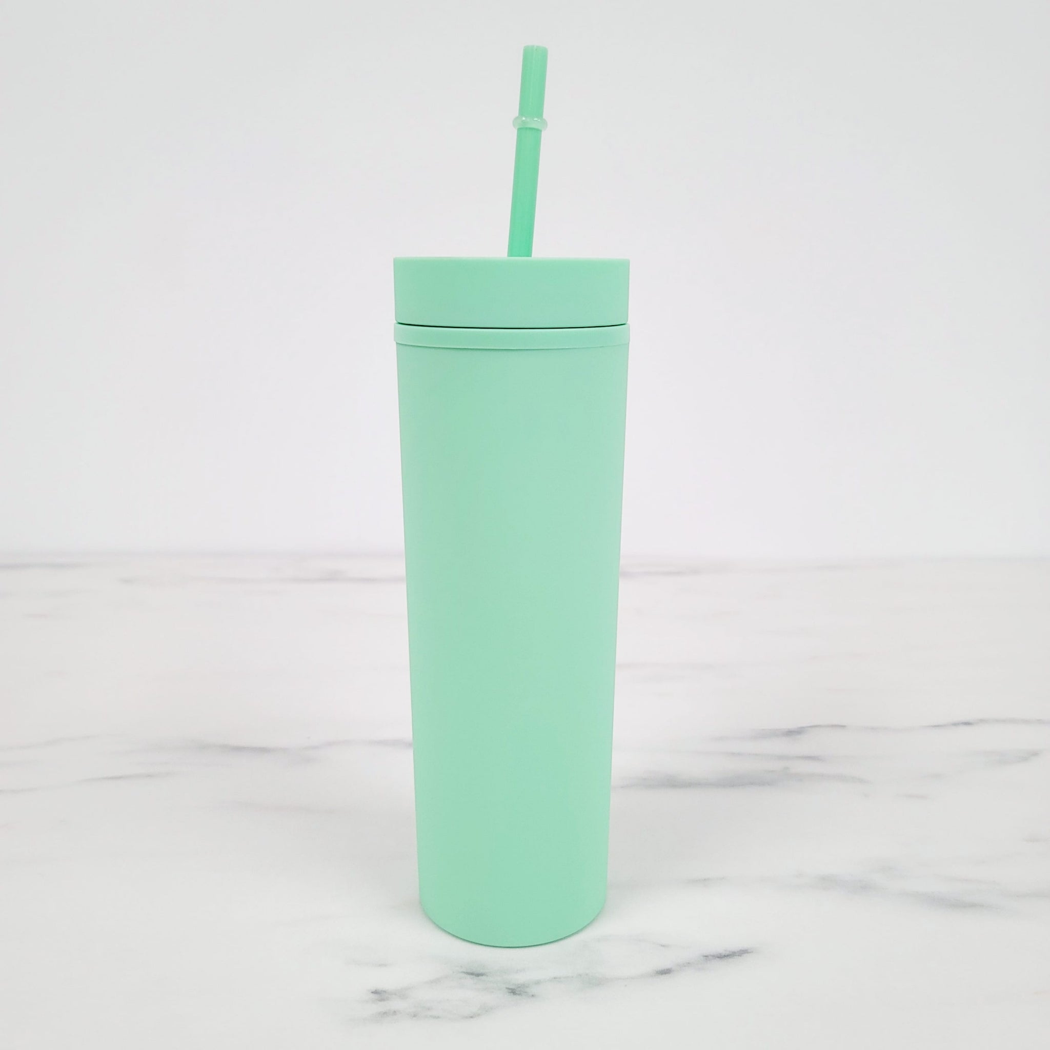 Skinny Matte Acrylic Tumbler | 16oz