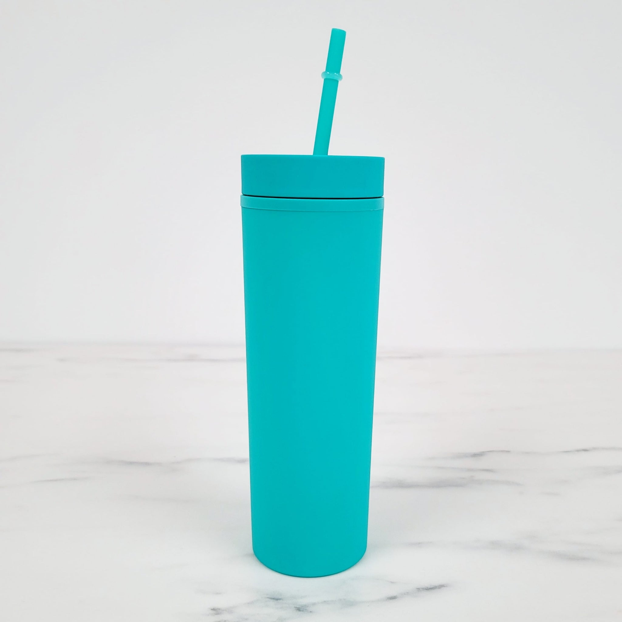 Skinny Matte Acrylic Tumbler | 16oz