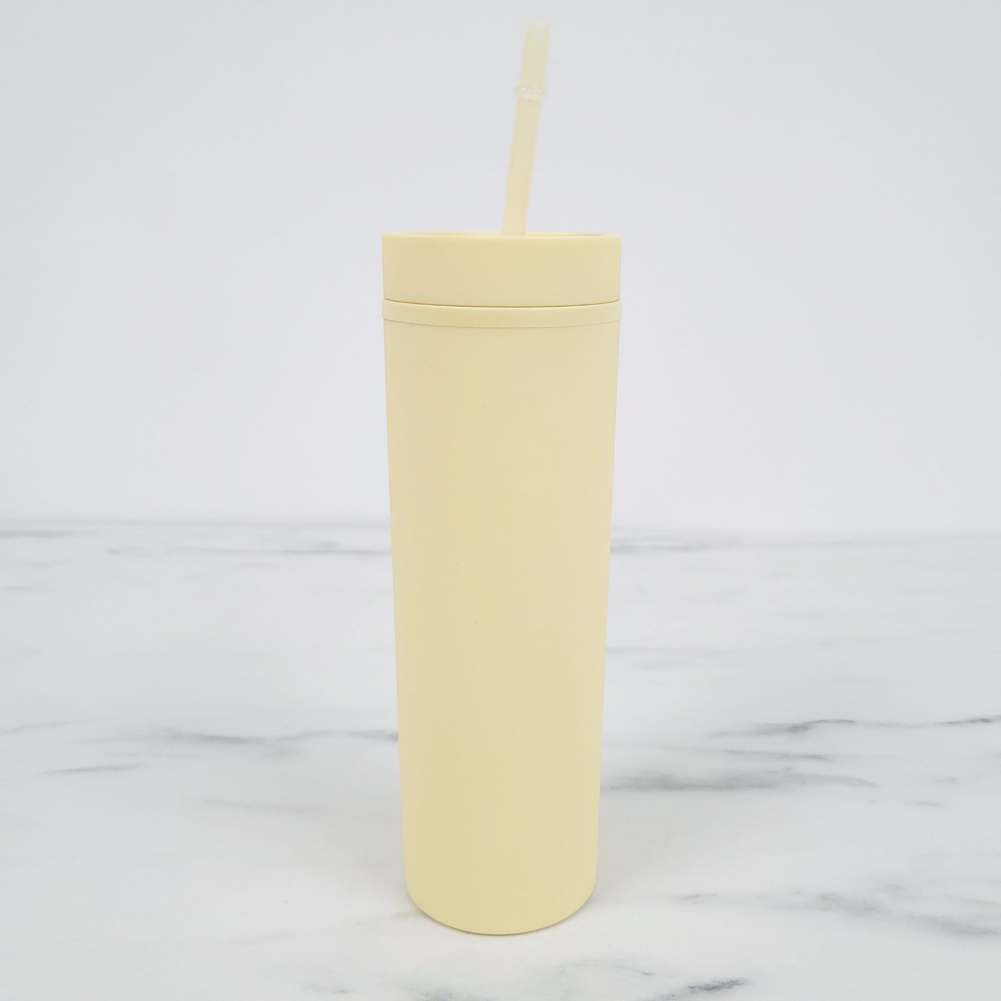Skinny Matte Acrylic Tumbler | 16oz