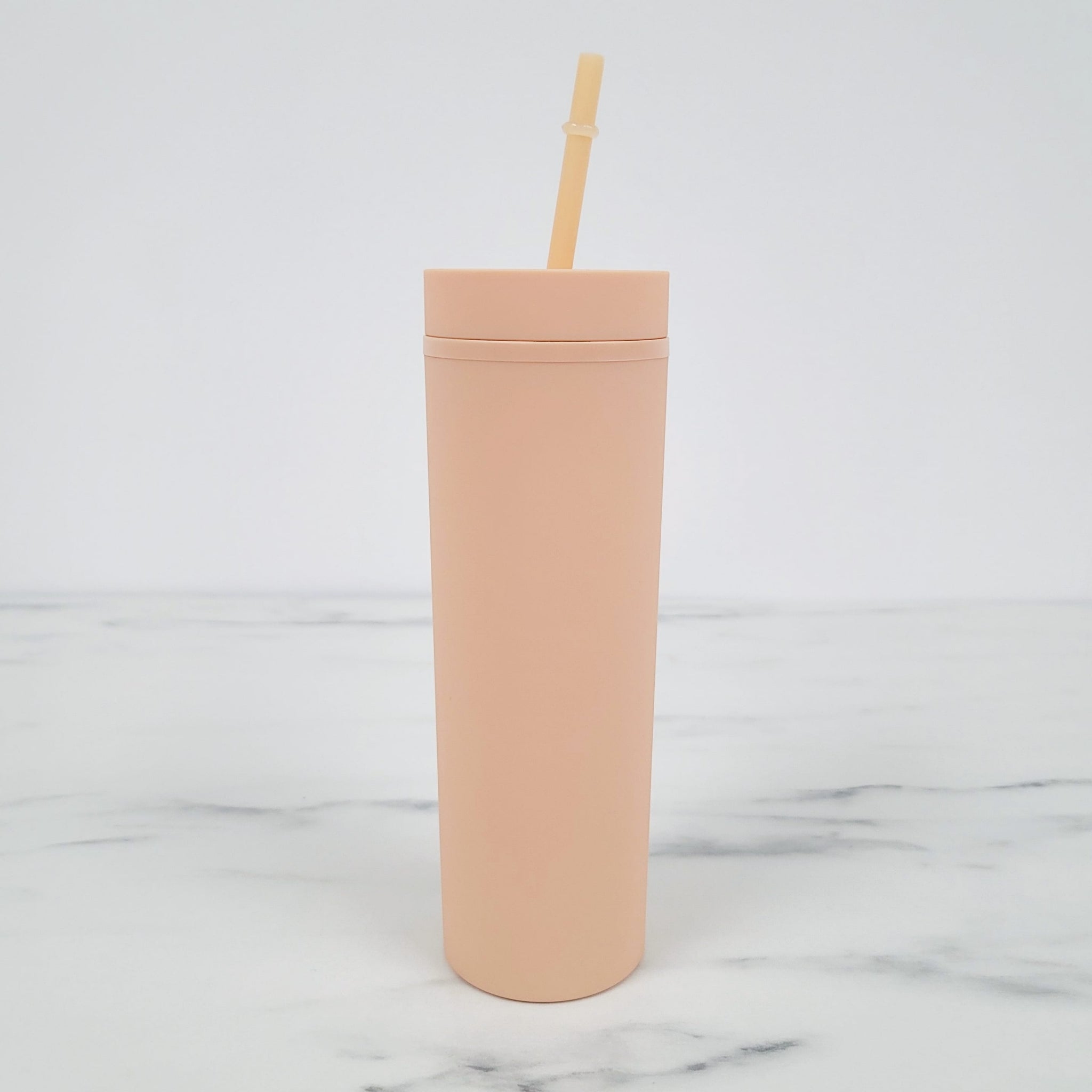 Skinny Matte Acrylic Tumbler | 16oz