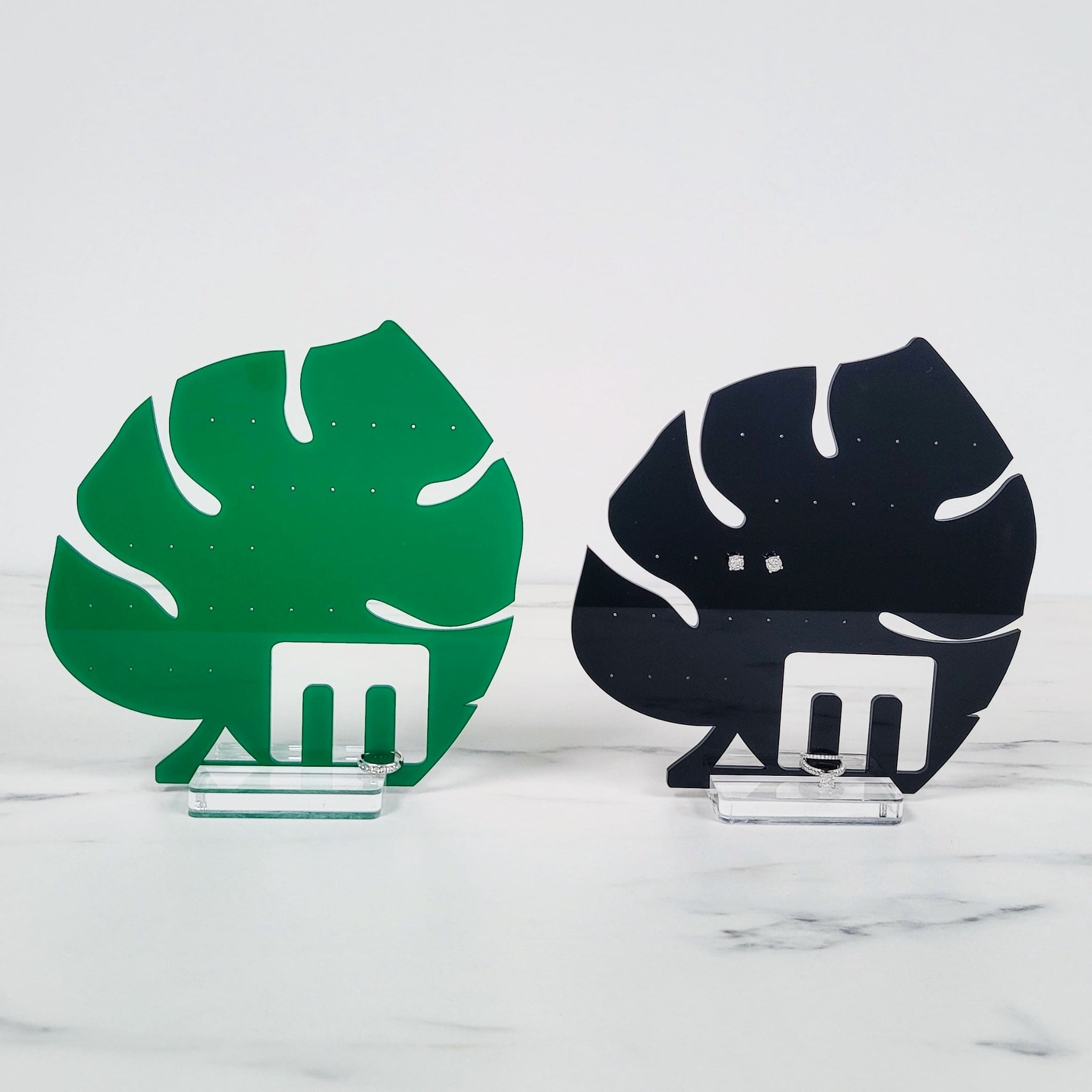 Monstera Earring & Ring Holder | 3mm