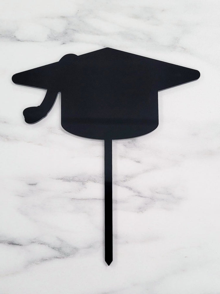 Grad Cap | Blank Acrylic Cake Topper