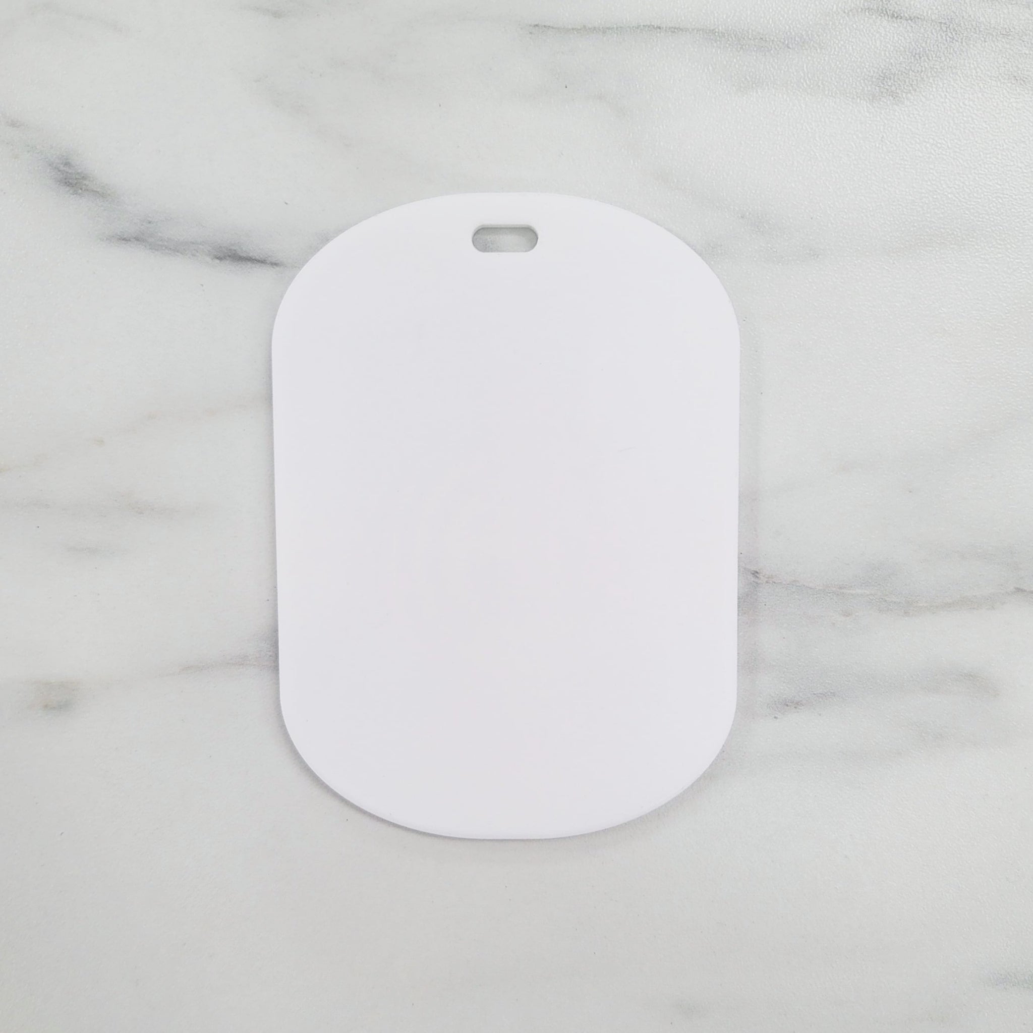 Pill Ornament Acrylic Blank | Clear