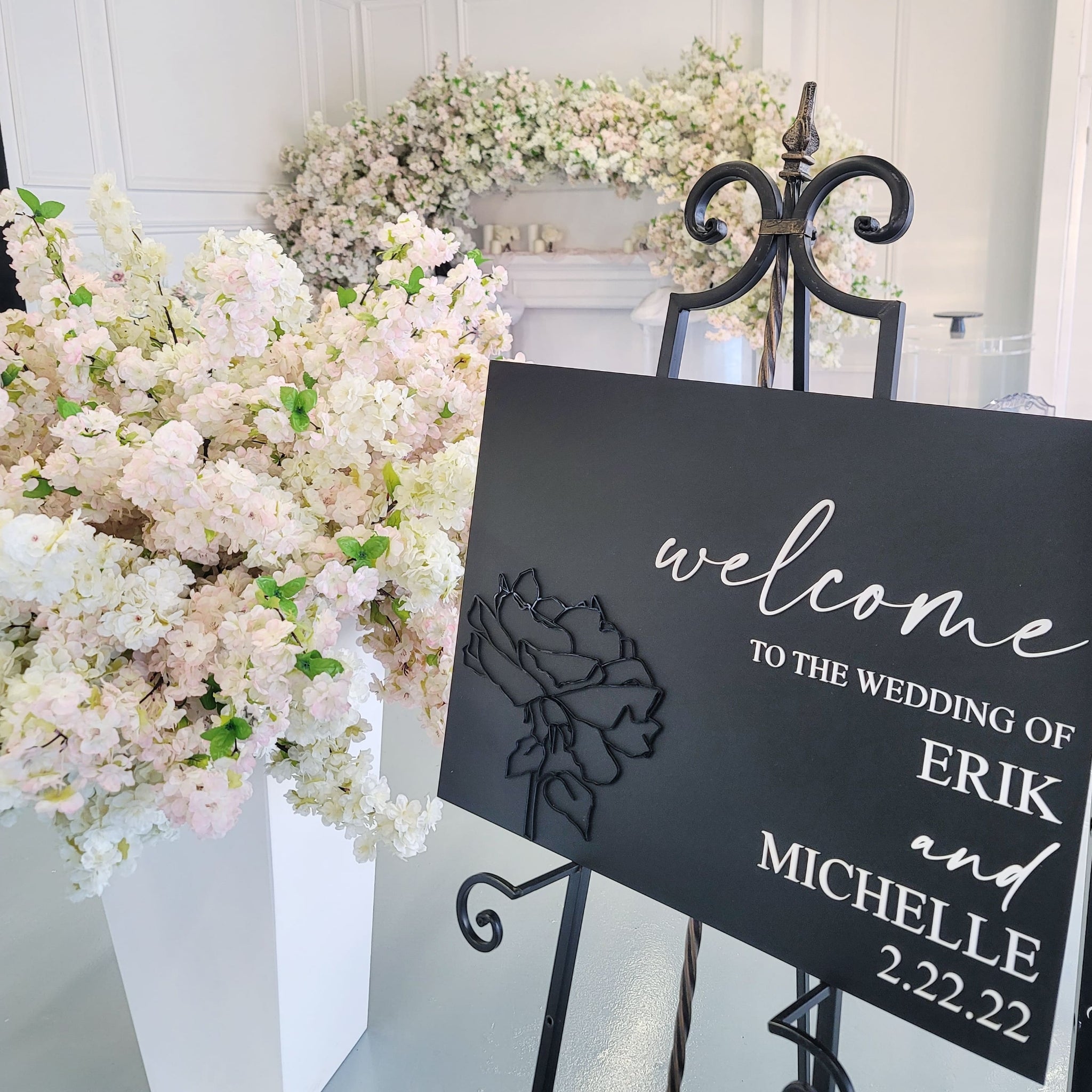 Custom Acrylic Welcome Sign | Layered Acrylic