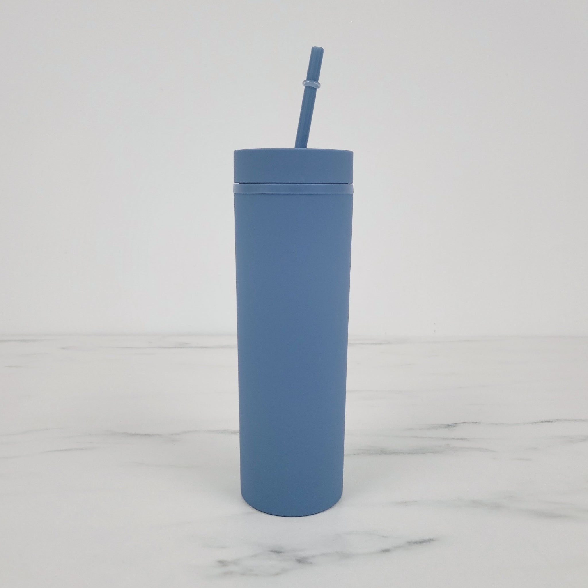 Skinny Matte Acrylic Tumbler | 16oz *NEW COLOURS*