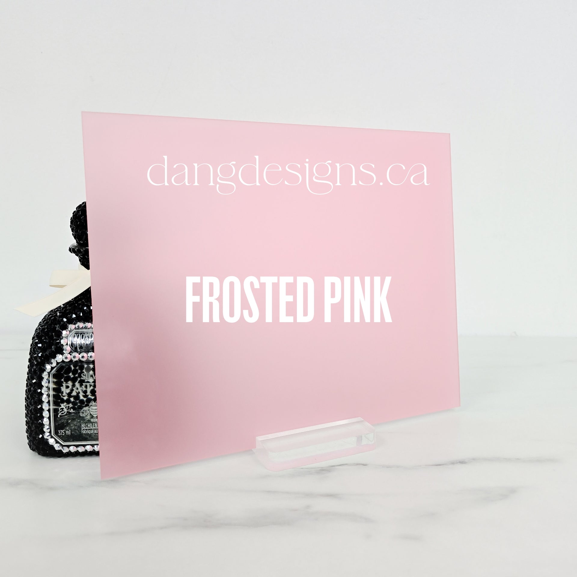 Frosted Pink Acrylic Sheet