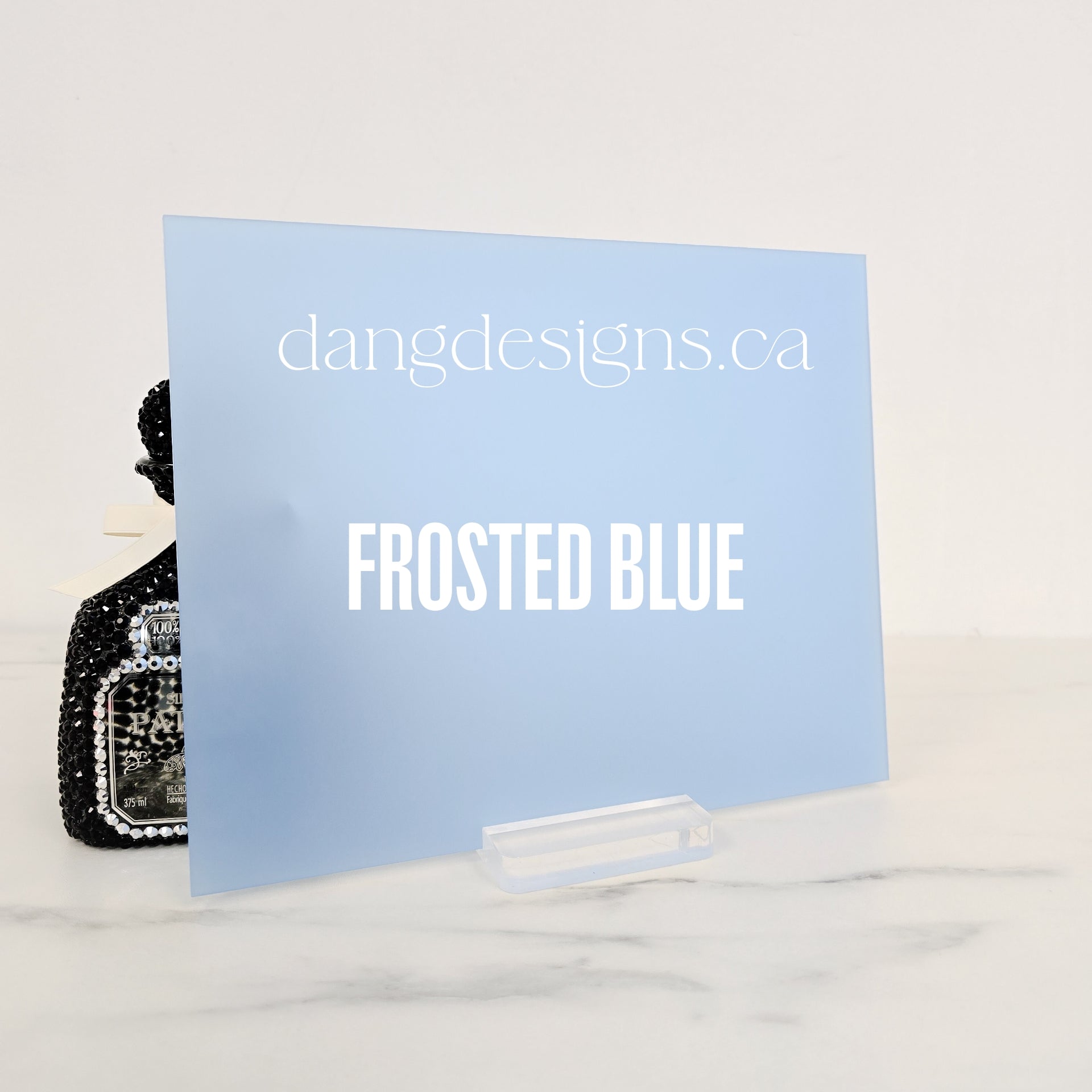 Frosted Blue Acrylic Sheet