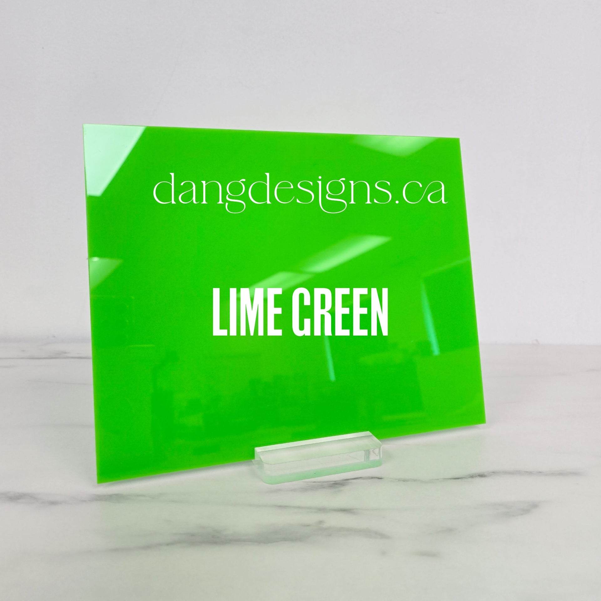 Lime Green Acrylic Sheet