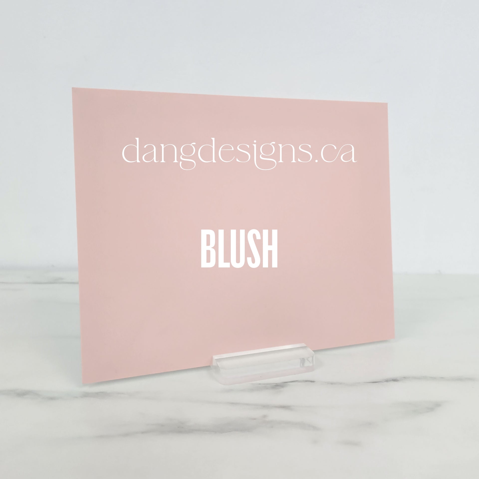 Blush Acrylic Sheet