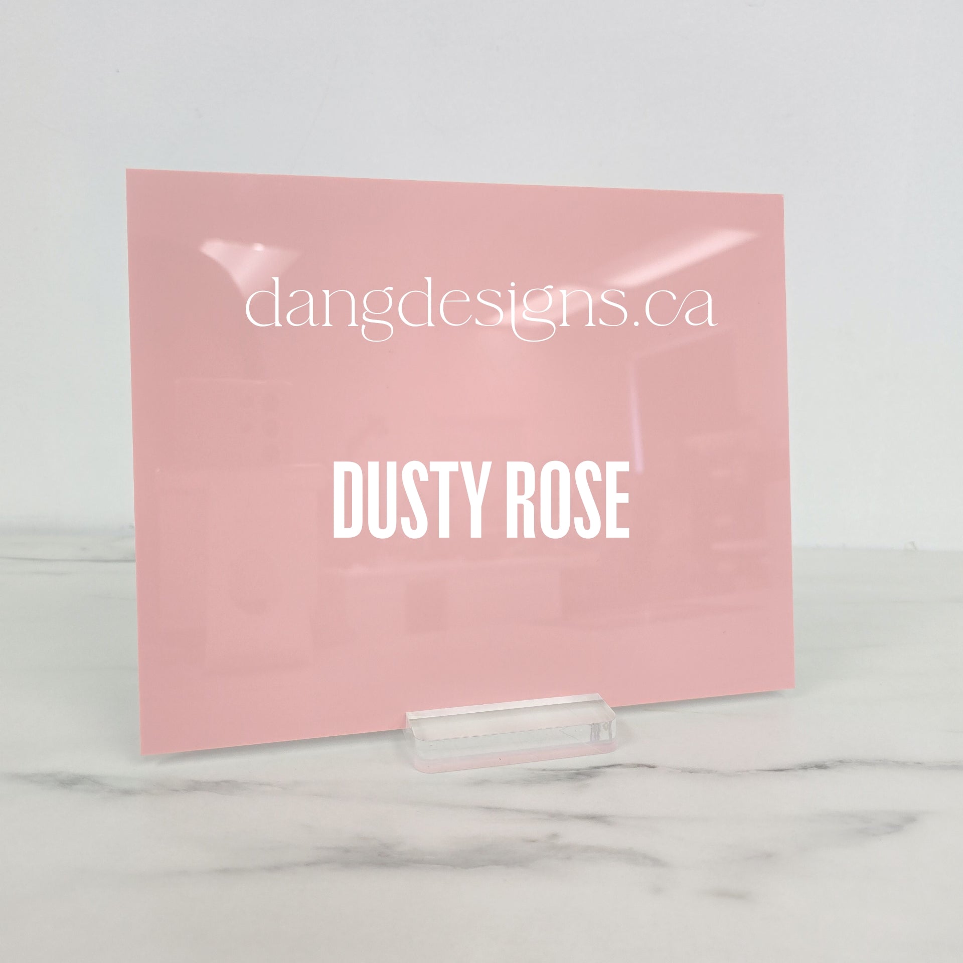 Dusty Rose Acrylic Sheet