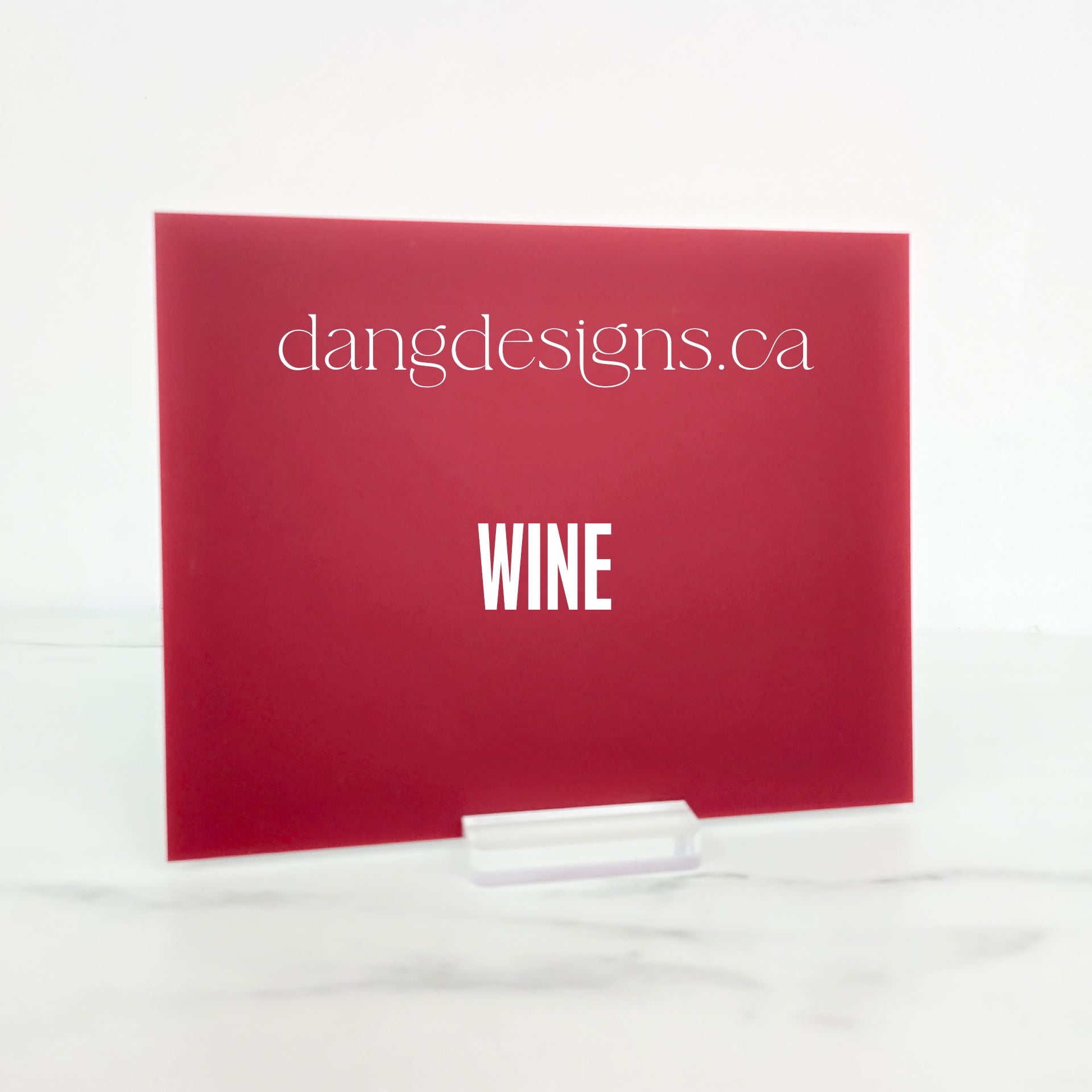 Wine Acrylic Sheet