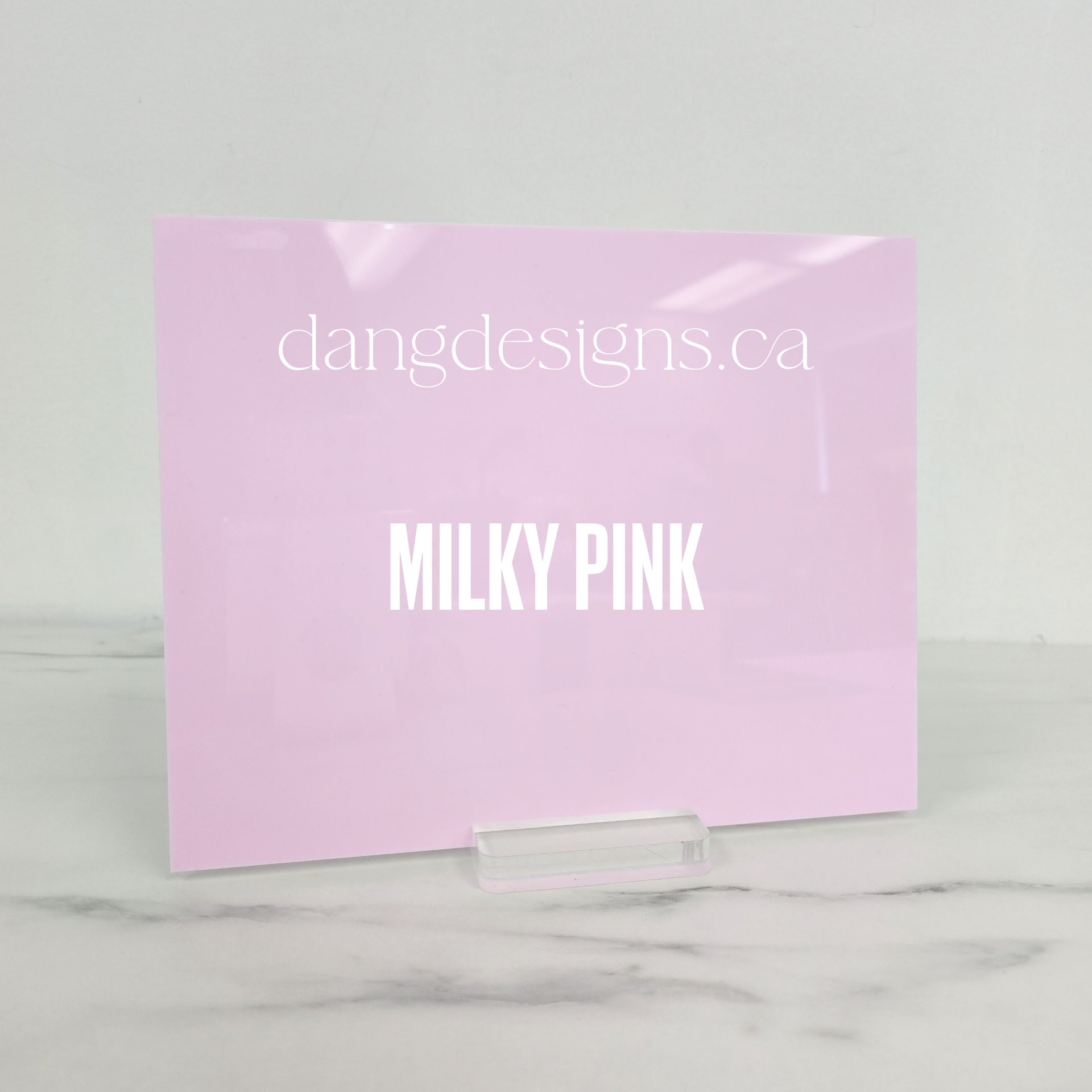 Milky Pink Acrylic Sheet