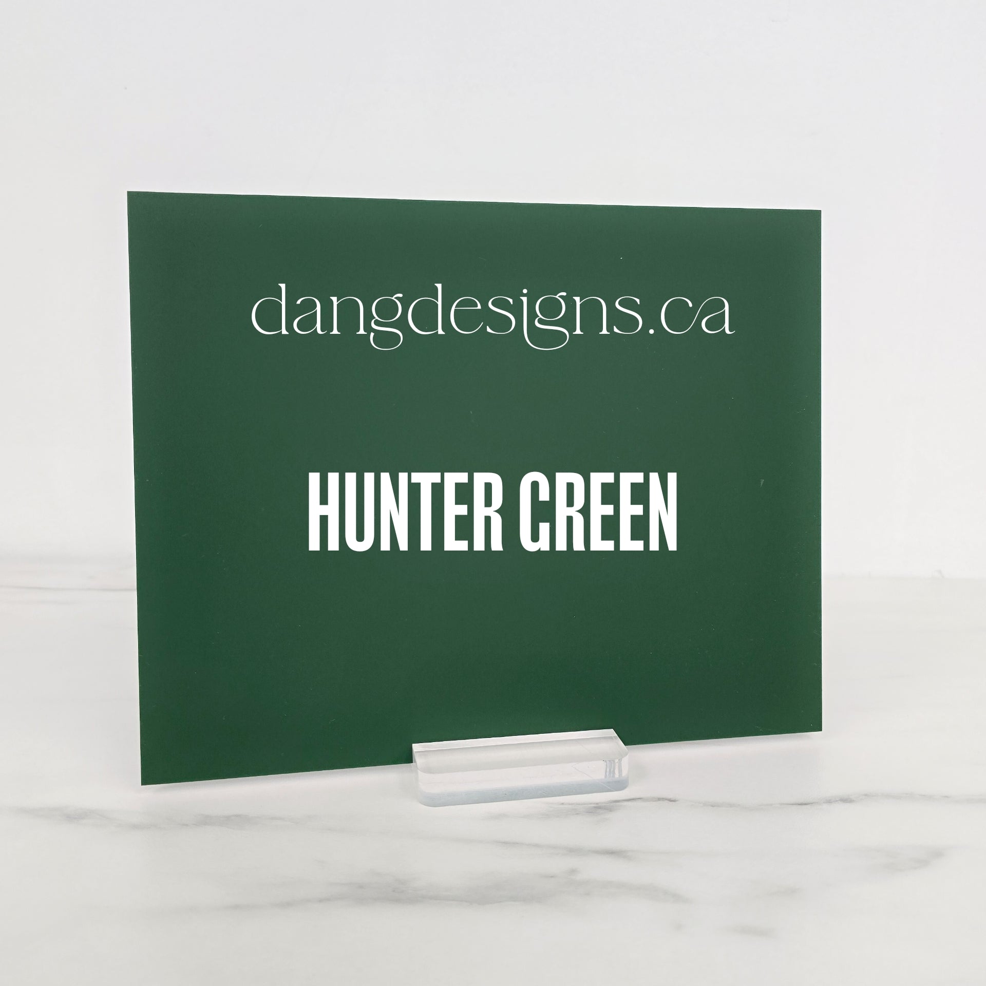 Hunter Green Acrylic Sheet