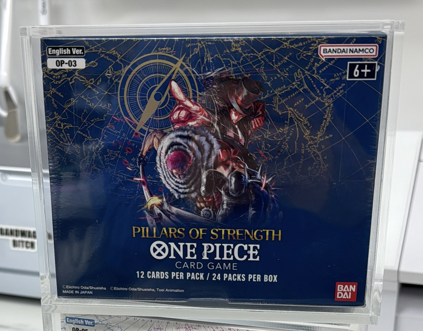 One Piece Booster Box Acrylic Display Case (ENGLISH)
