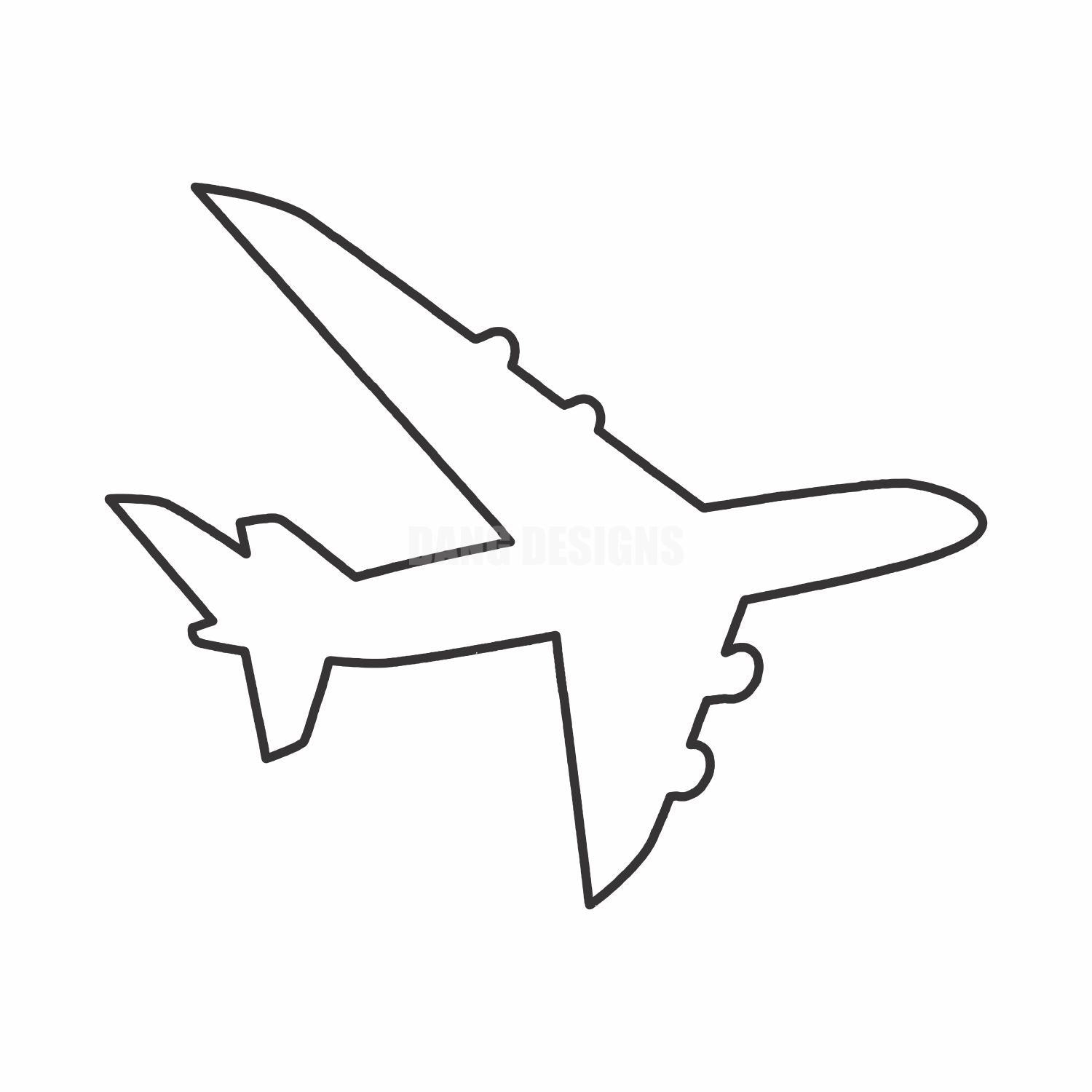Airplane Acrylic Blank