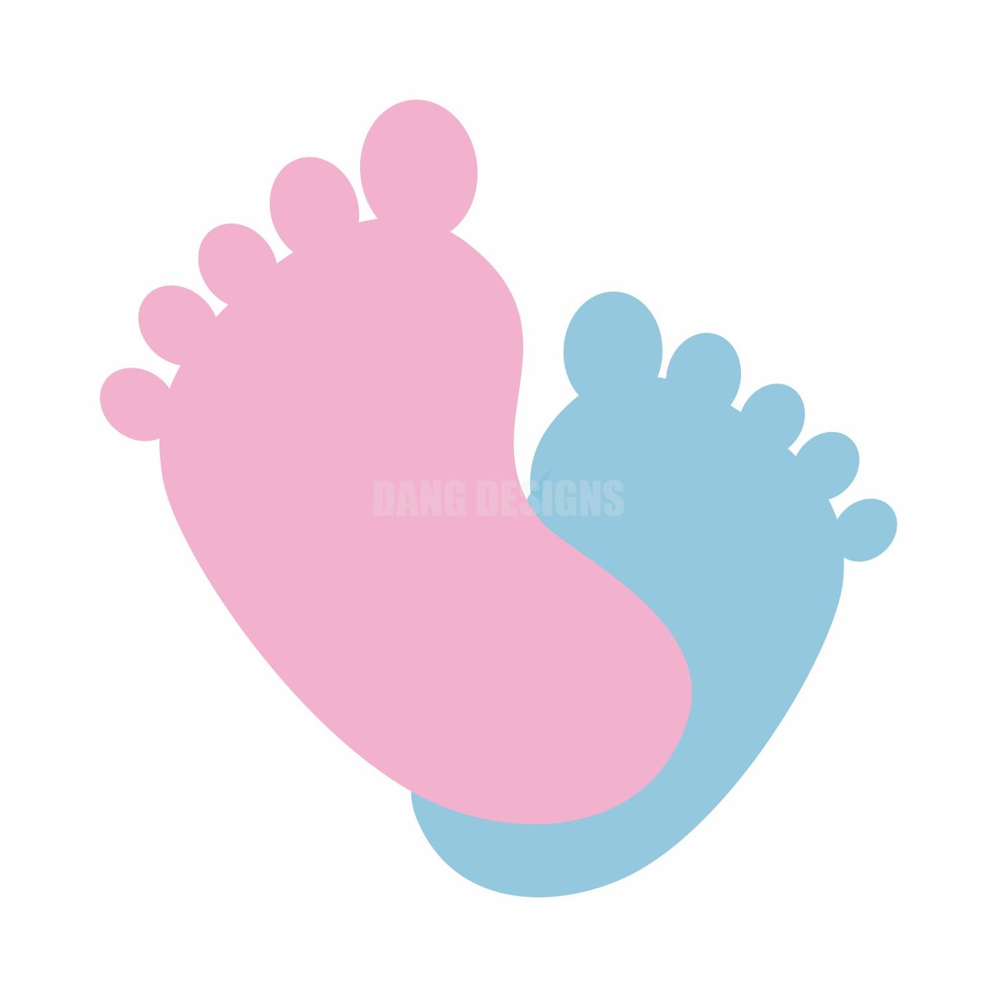 Baby Feet Acrylic Blank