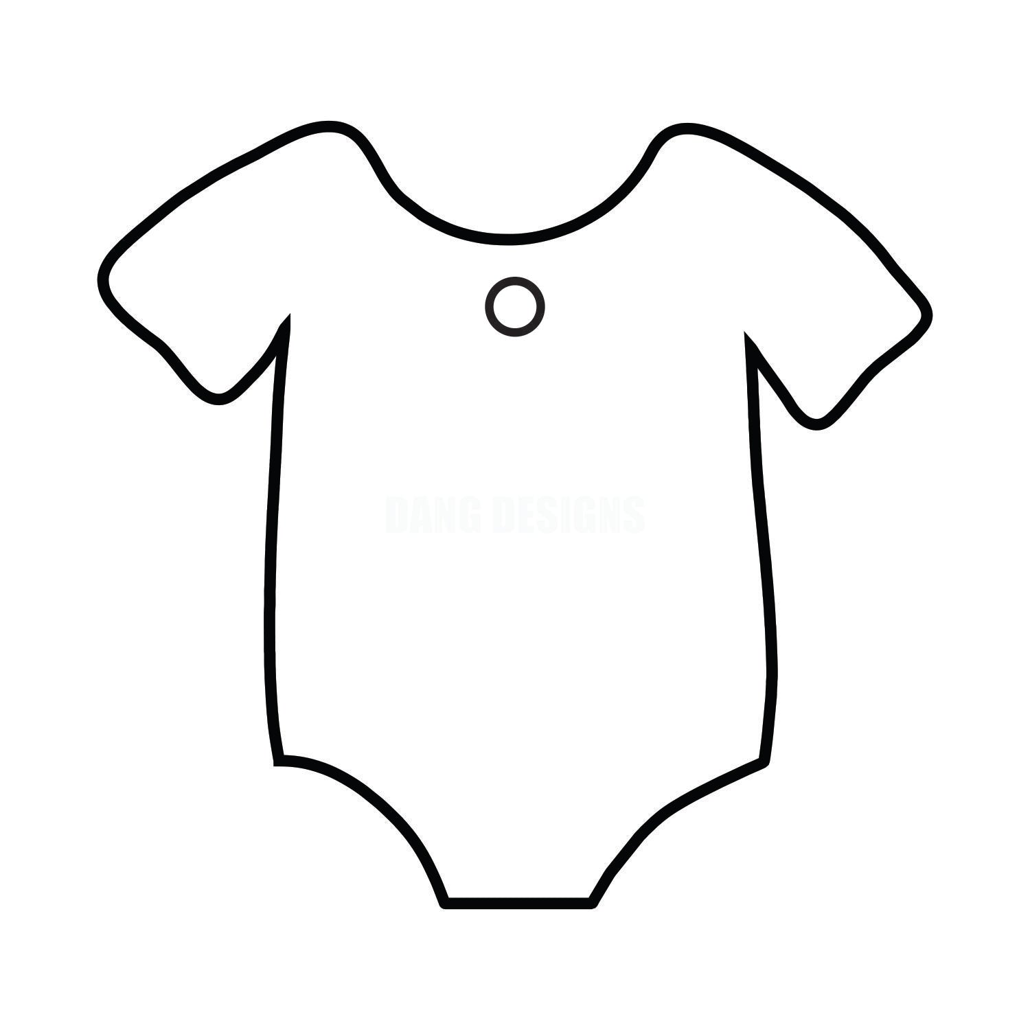 Baby Onesie Acrylic Blank