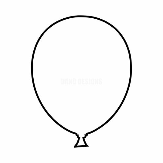 Balloon Acrylic Blank