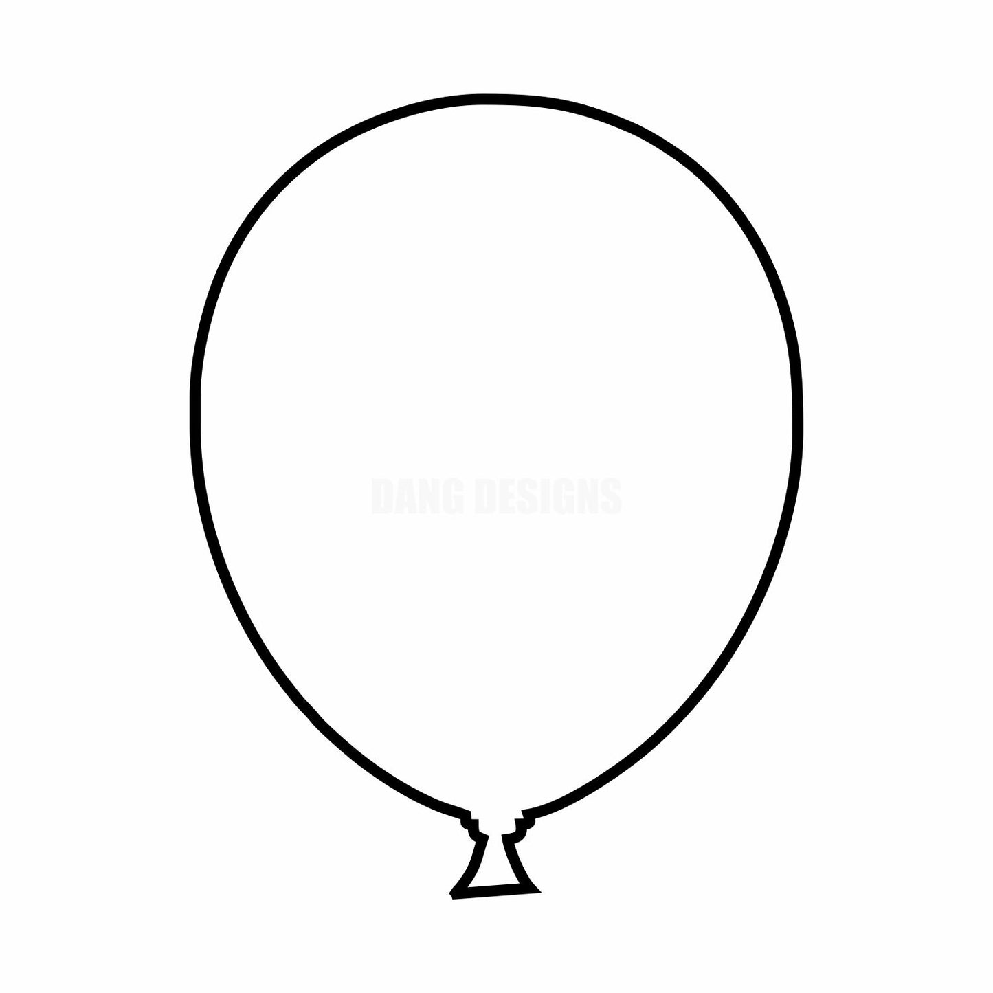 Balloon Acrylic Blank