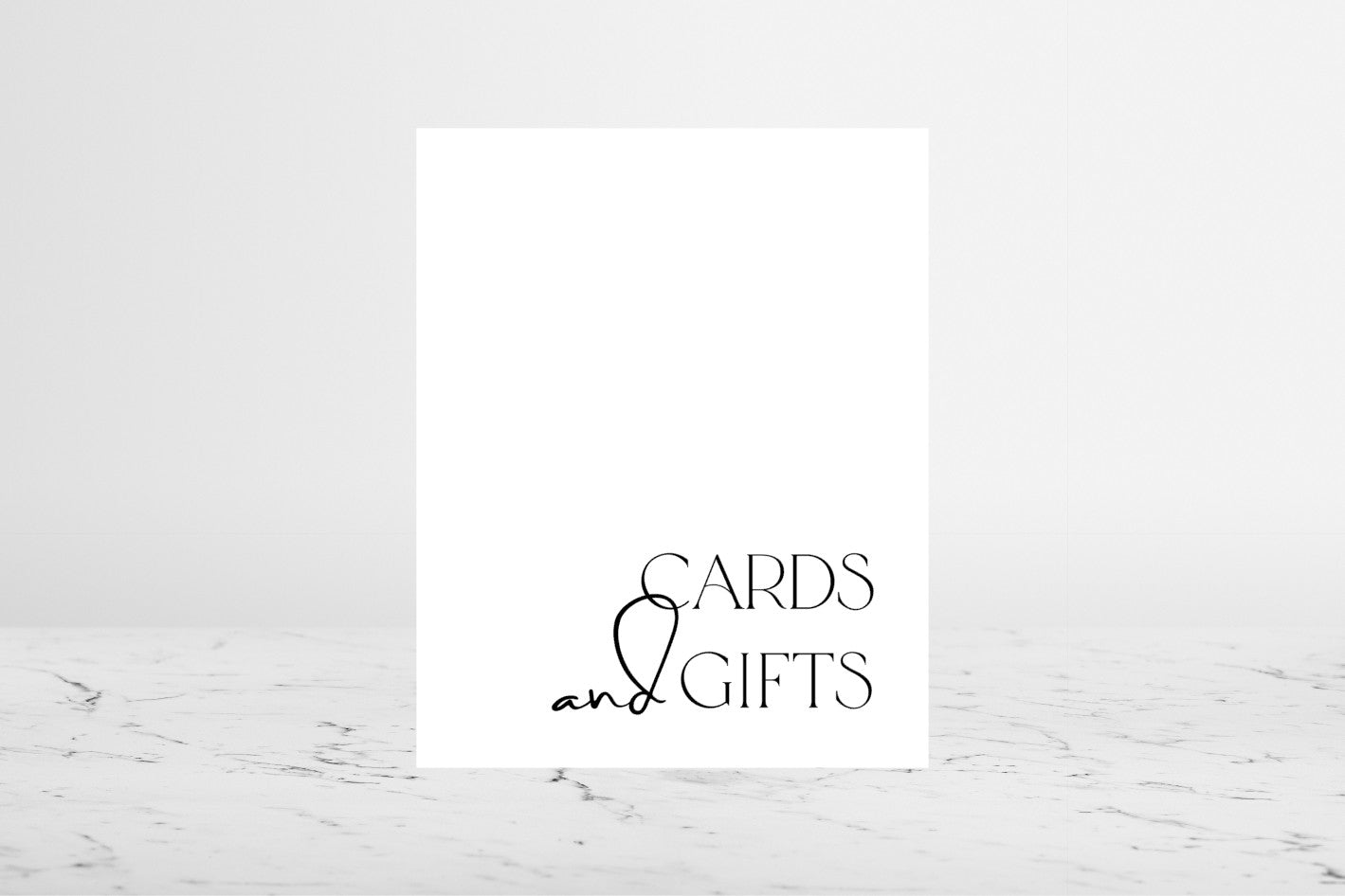Cards & Gifts Sign | The EMMA
