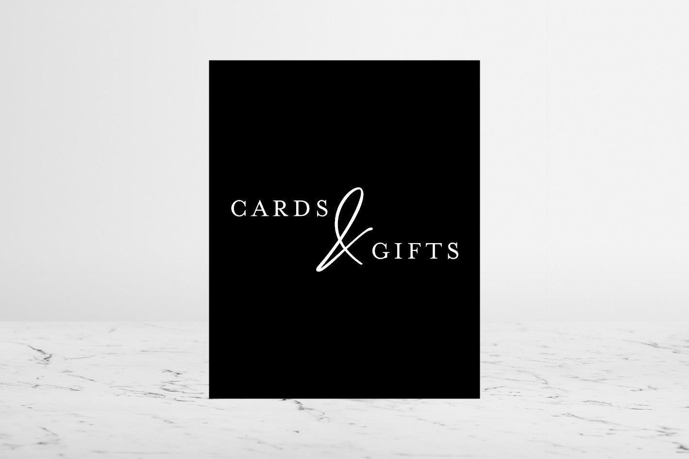 Cards & Gifts Sign | The VICTORIA