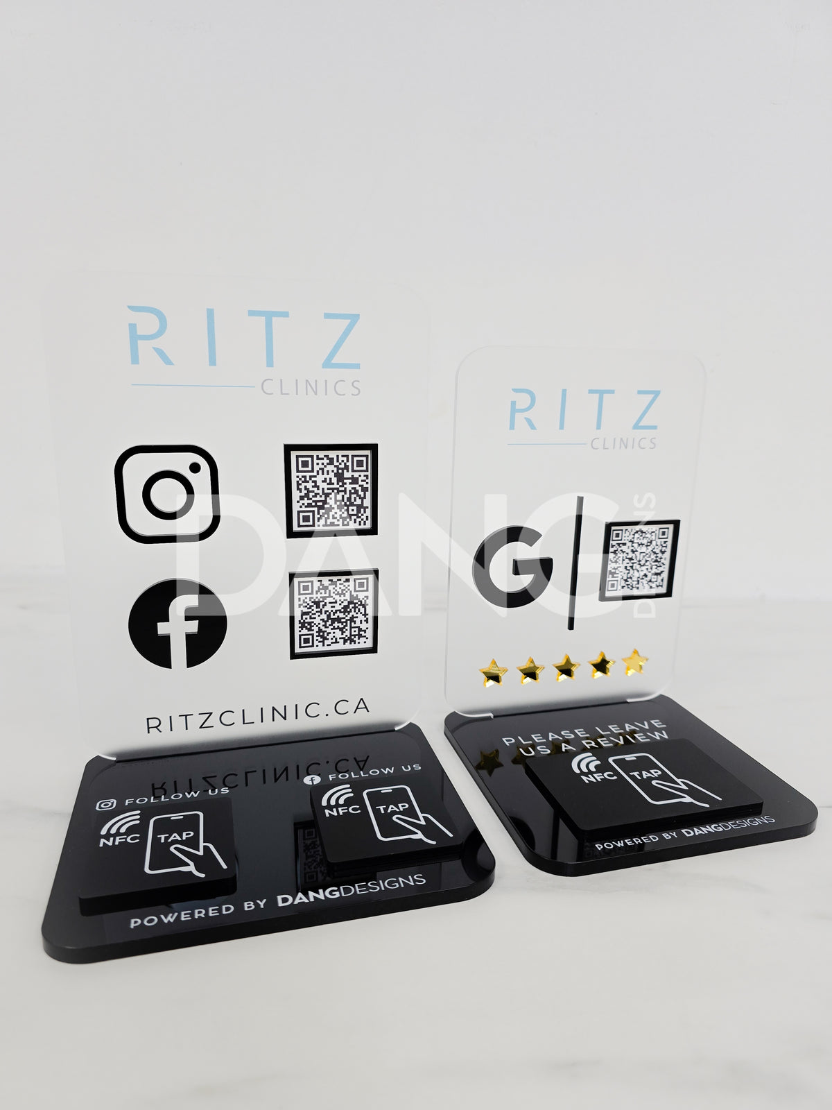 Nfc Sign Custom Acrylic Large NFC Sign – Dang Designs