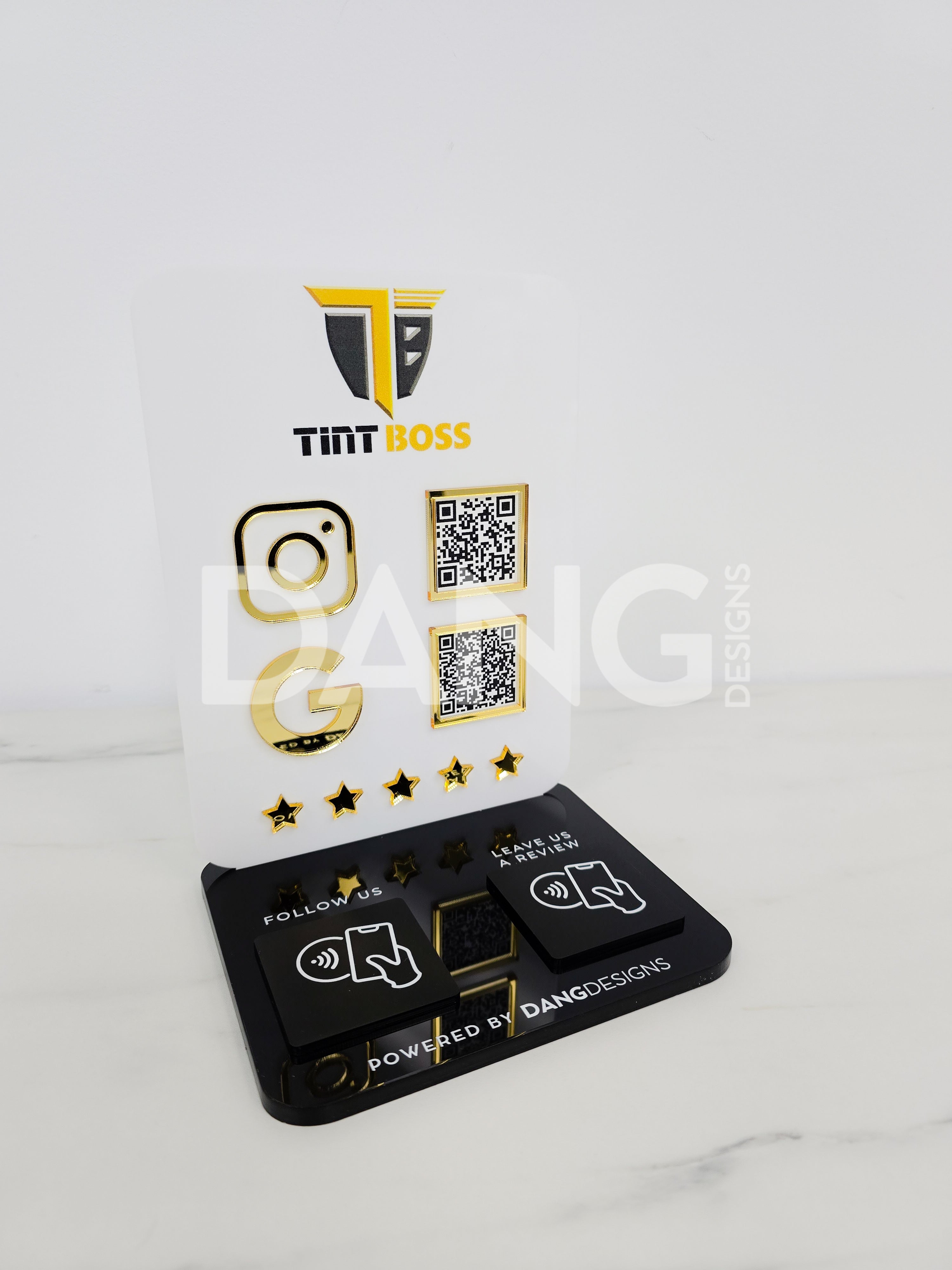 Custom Acrylic Large NFC Sign – Dang Designs