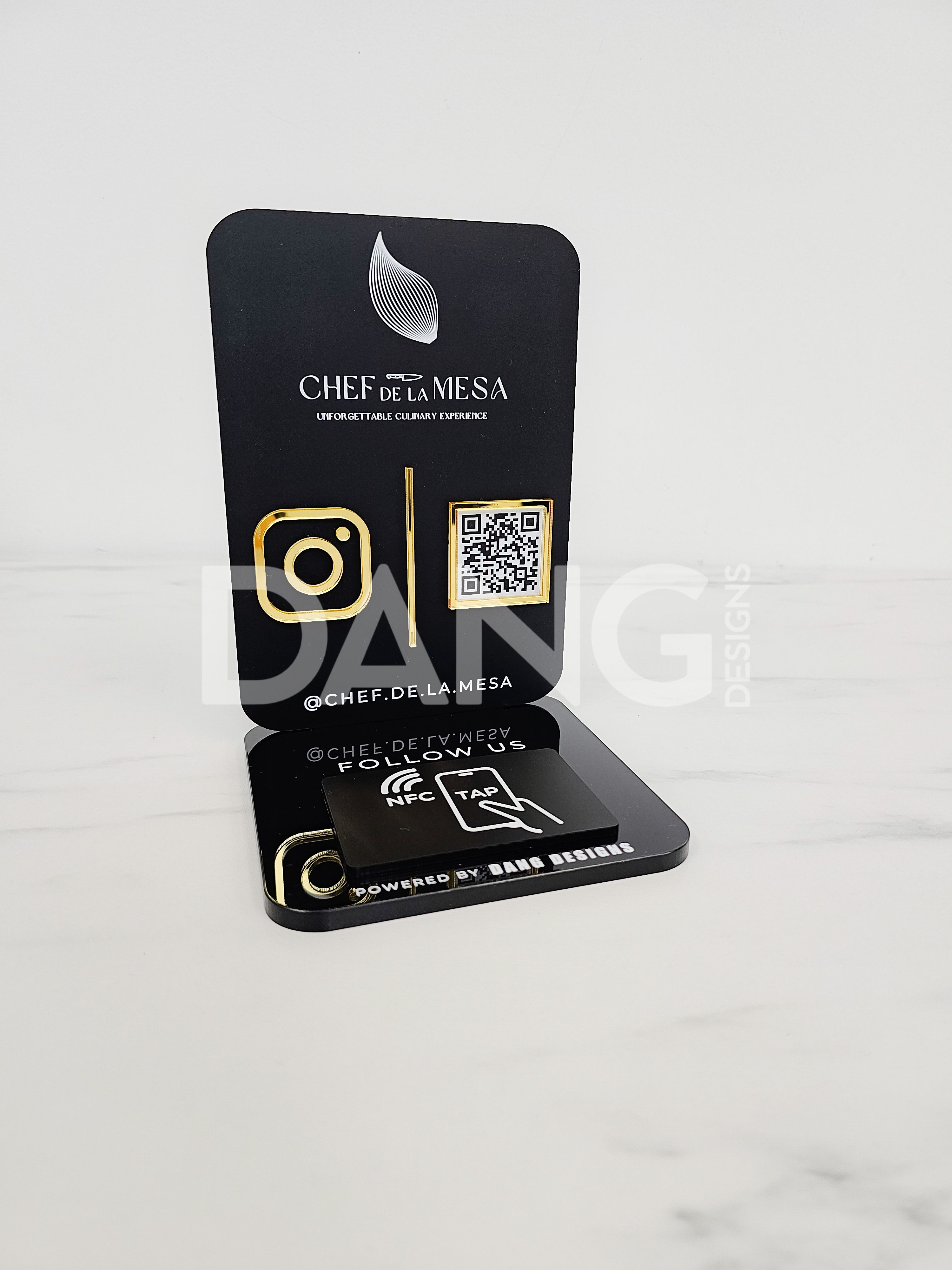 Custom Acrylic NFC Instagram Sign