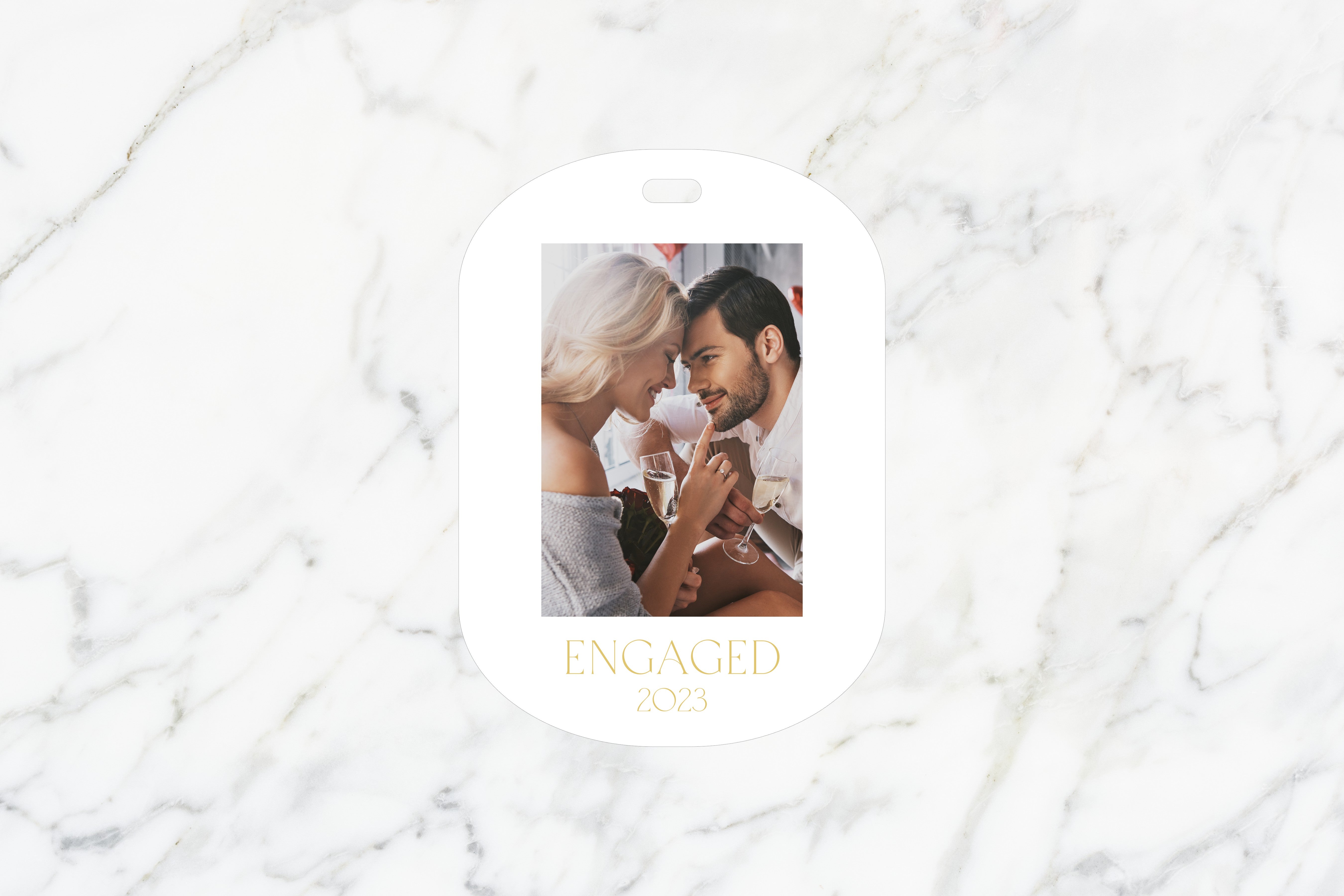 Custom Engaged Acrylic Pill Ornament | 3mm | UV Printed