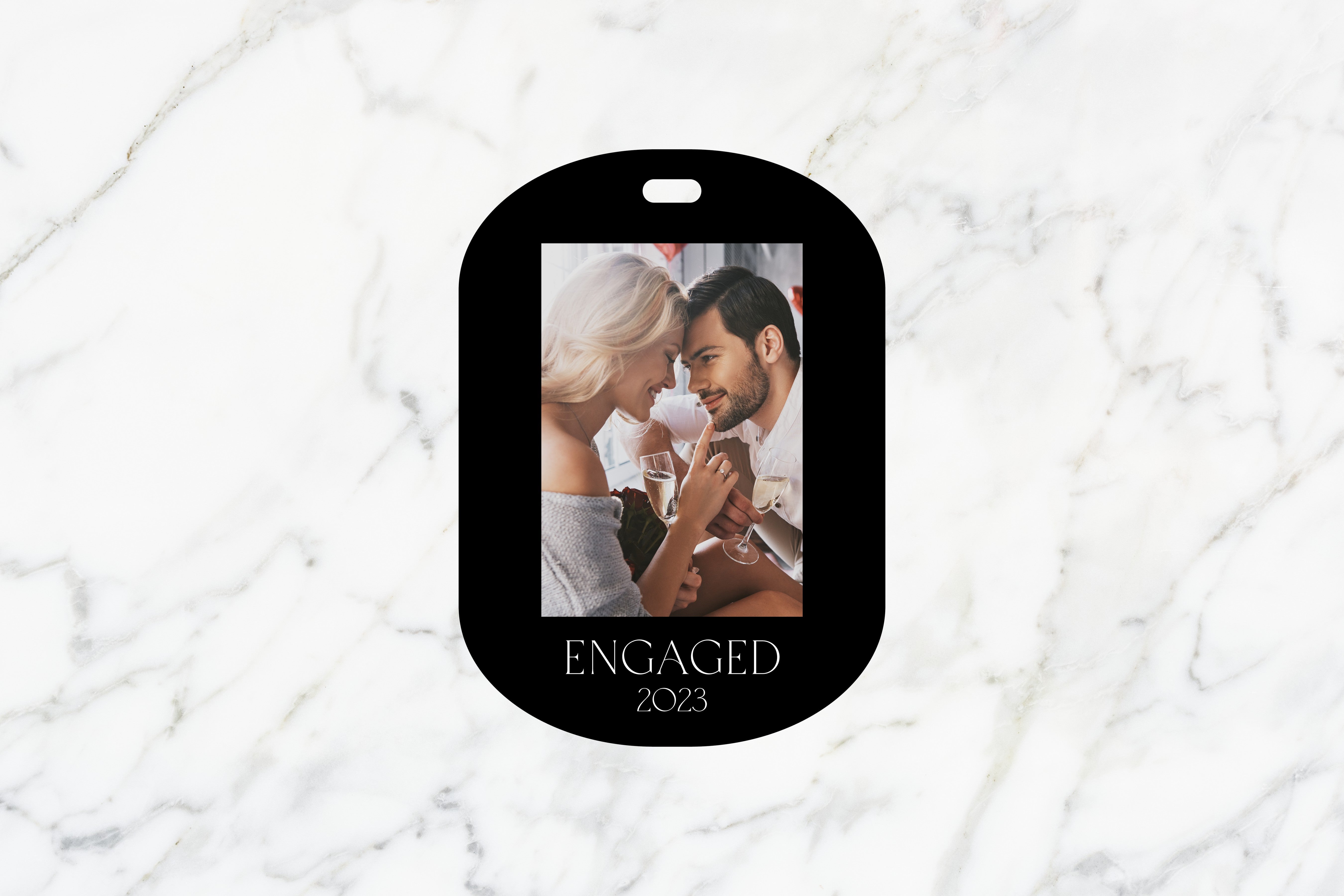 Custom Engaged Acrylic Pill Ornament | 3mm | UV Printed