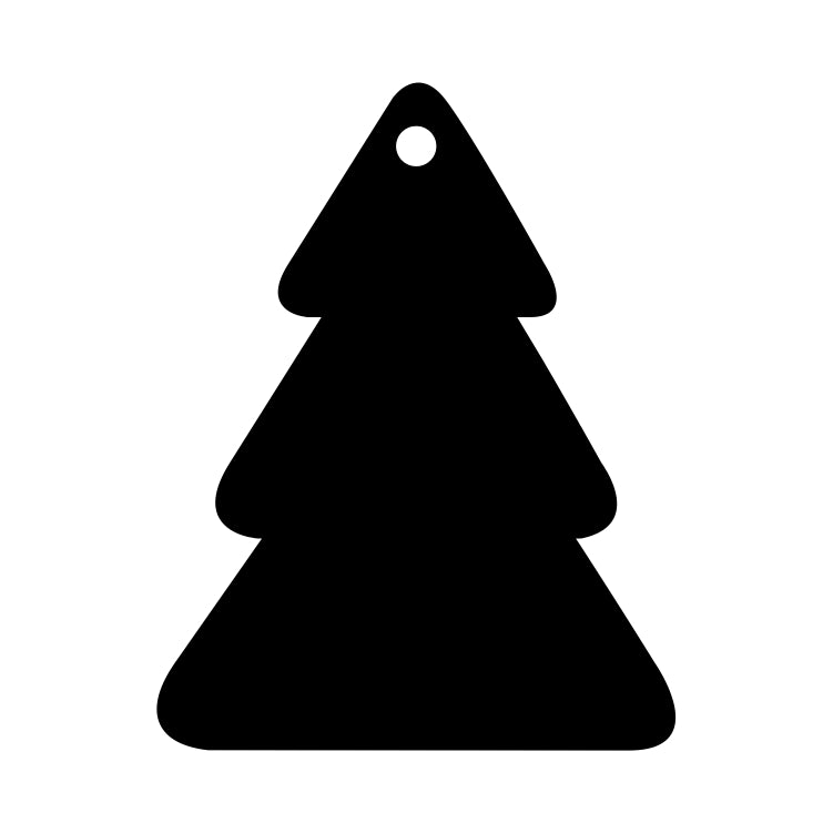 Christmas Tree Acrylic Blank 1.0 | 6 - 12"