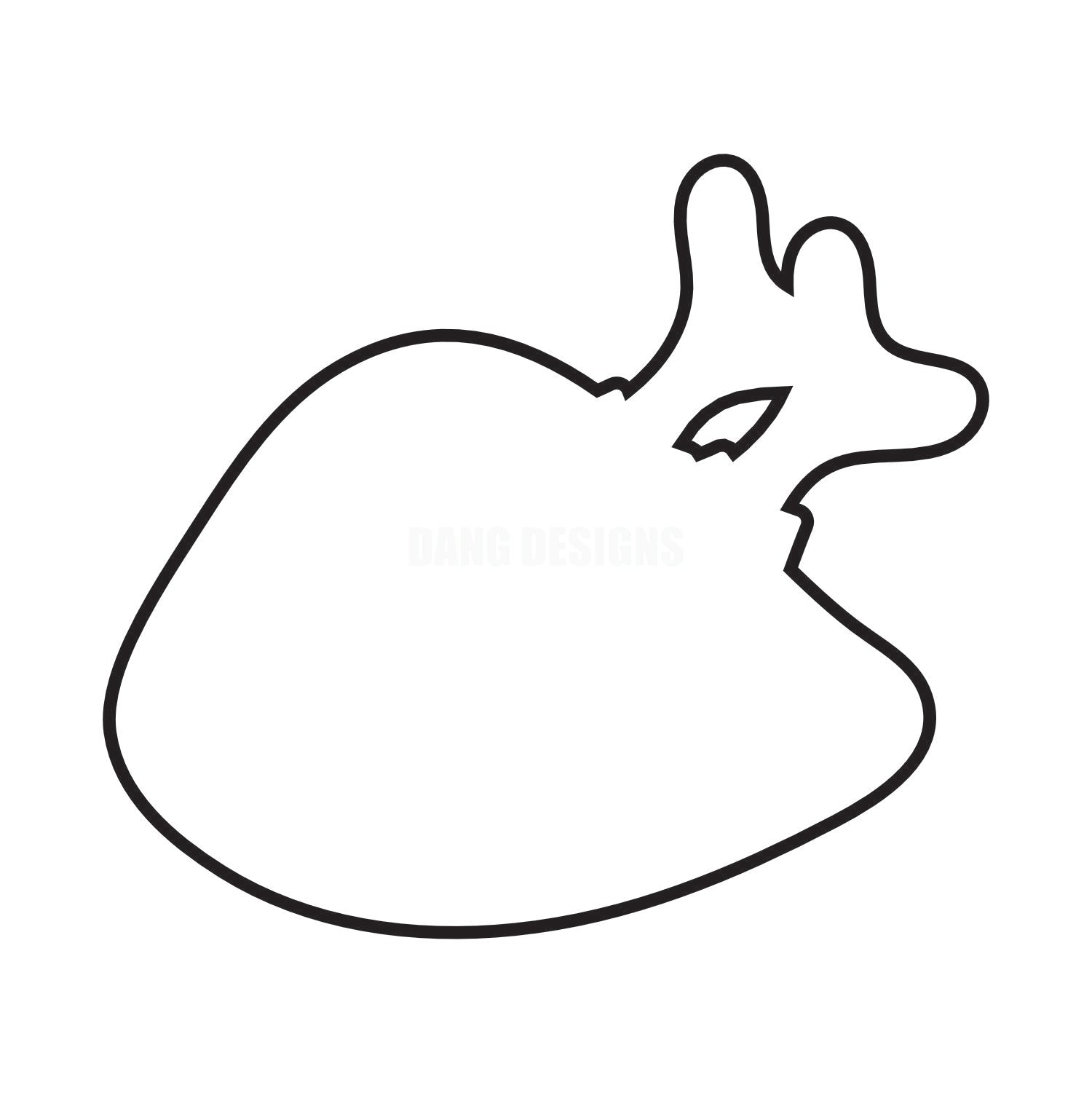 Cooked Turkey Acrylic Blank