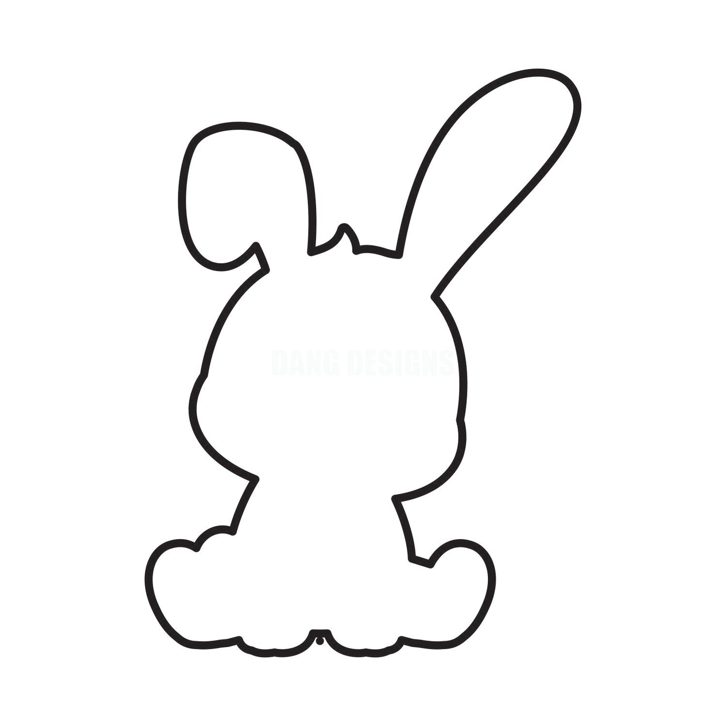Cute Bunny Acrylic Blank
