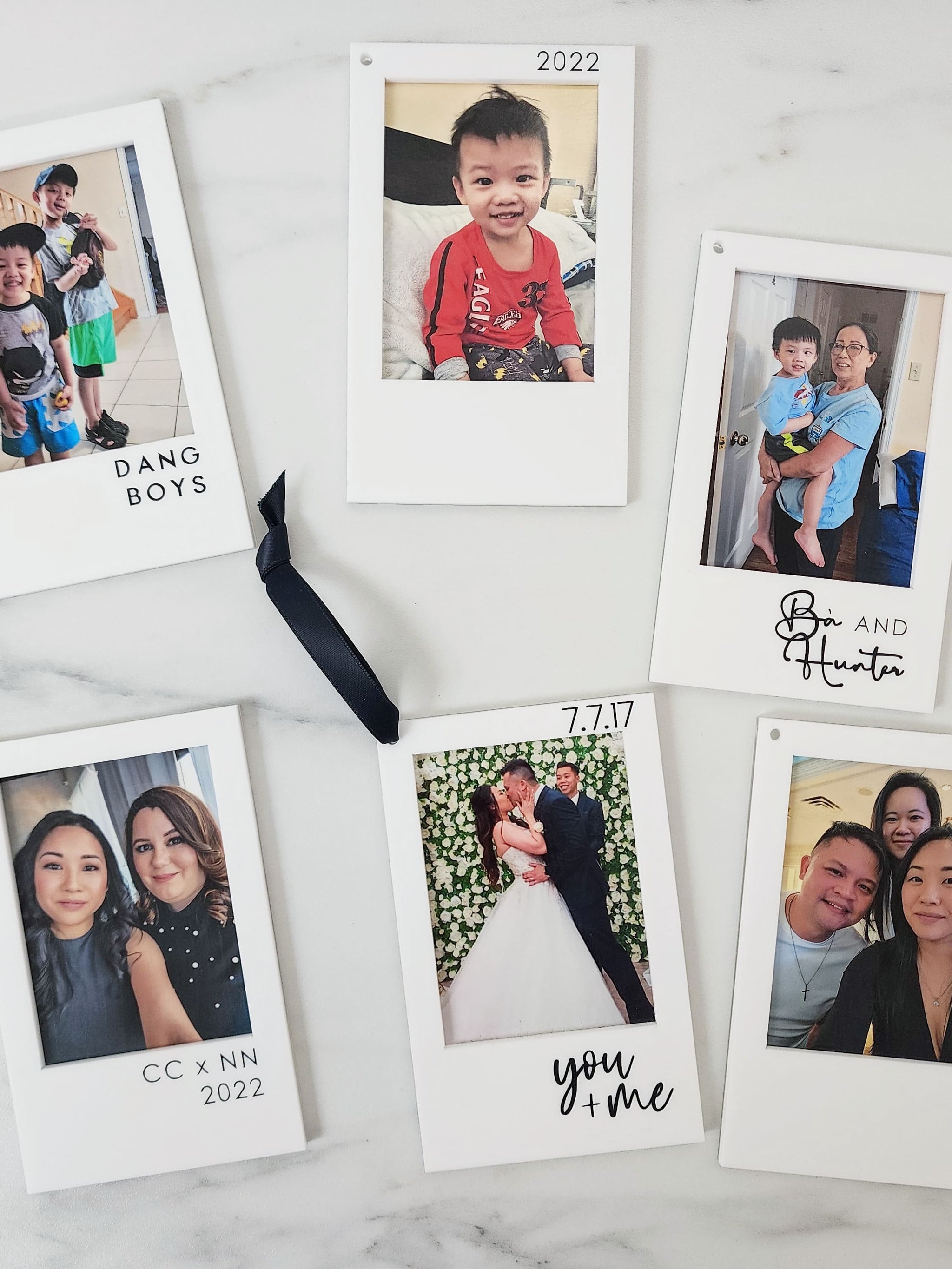 Custom Hanging Polaroid | Layered Acrylic | UV Printed