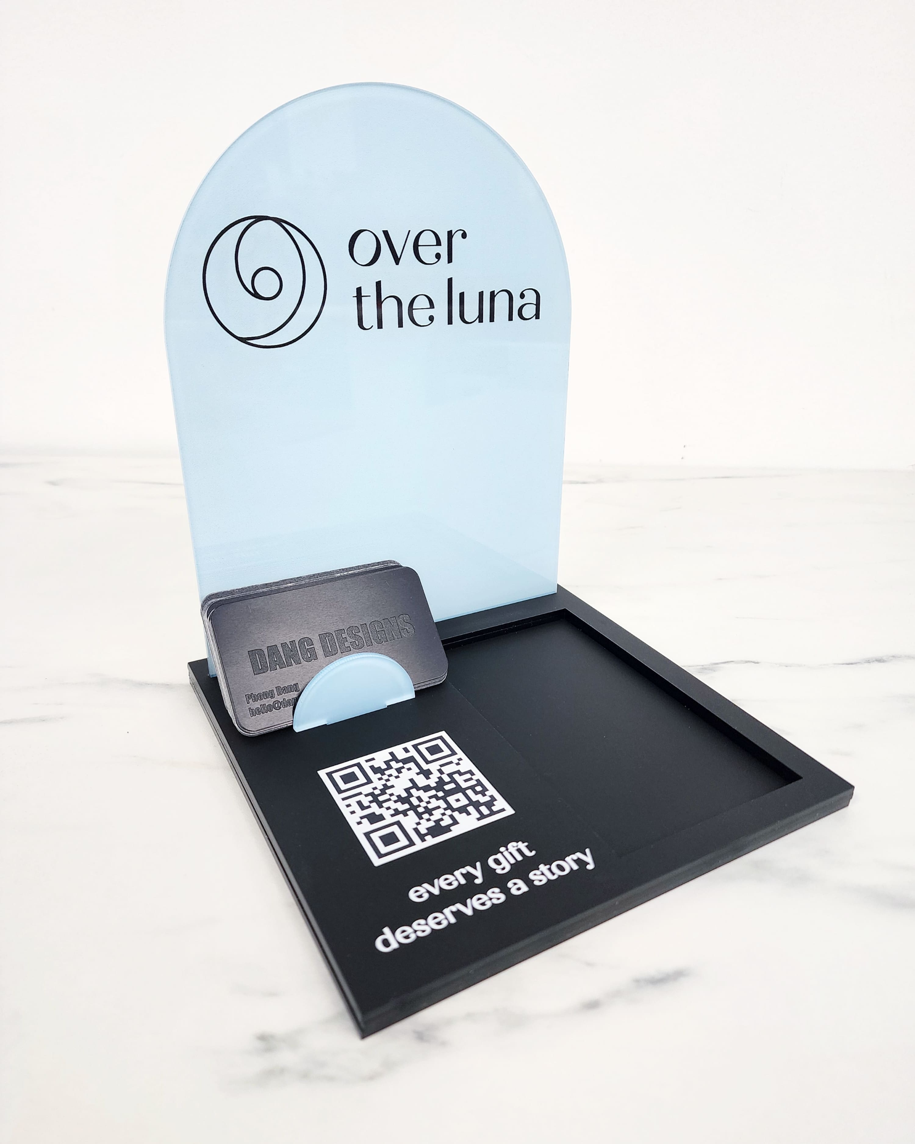 Custom Business Card & Square Terminal/Tap Holder