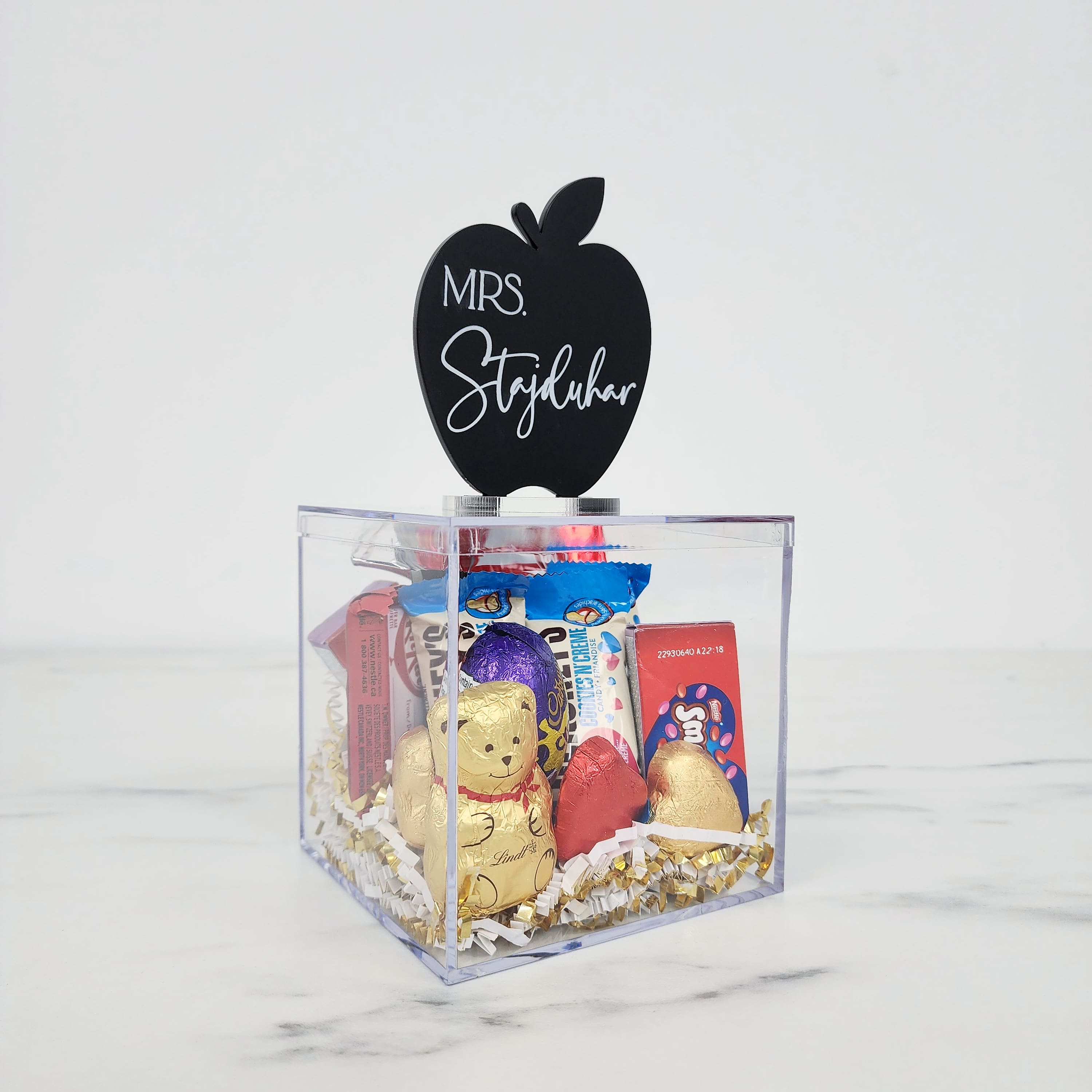 Freestanding Apple | Box Topper