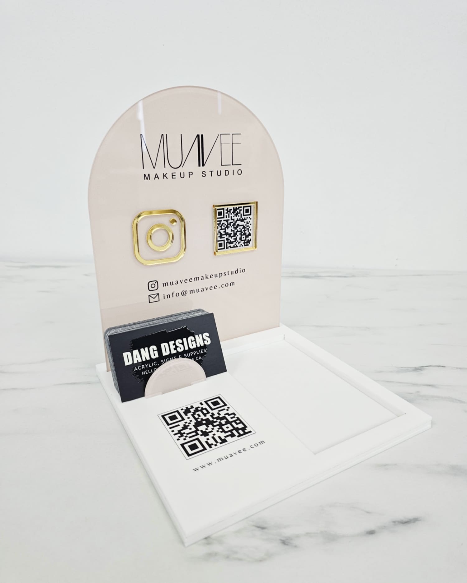 Custom Business Card & Square Terminal/Tap Holder