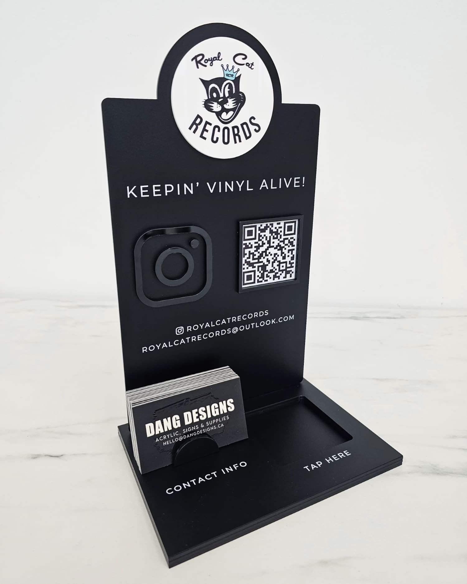 Custom Business Card & Square Terminal/Tap Holder