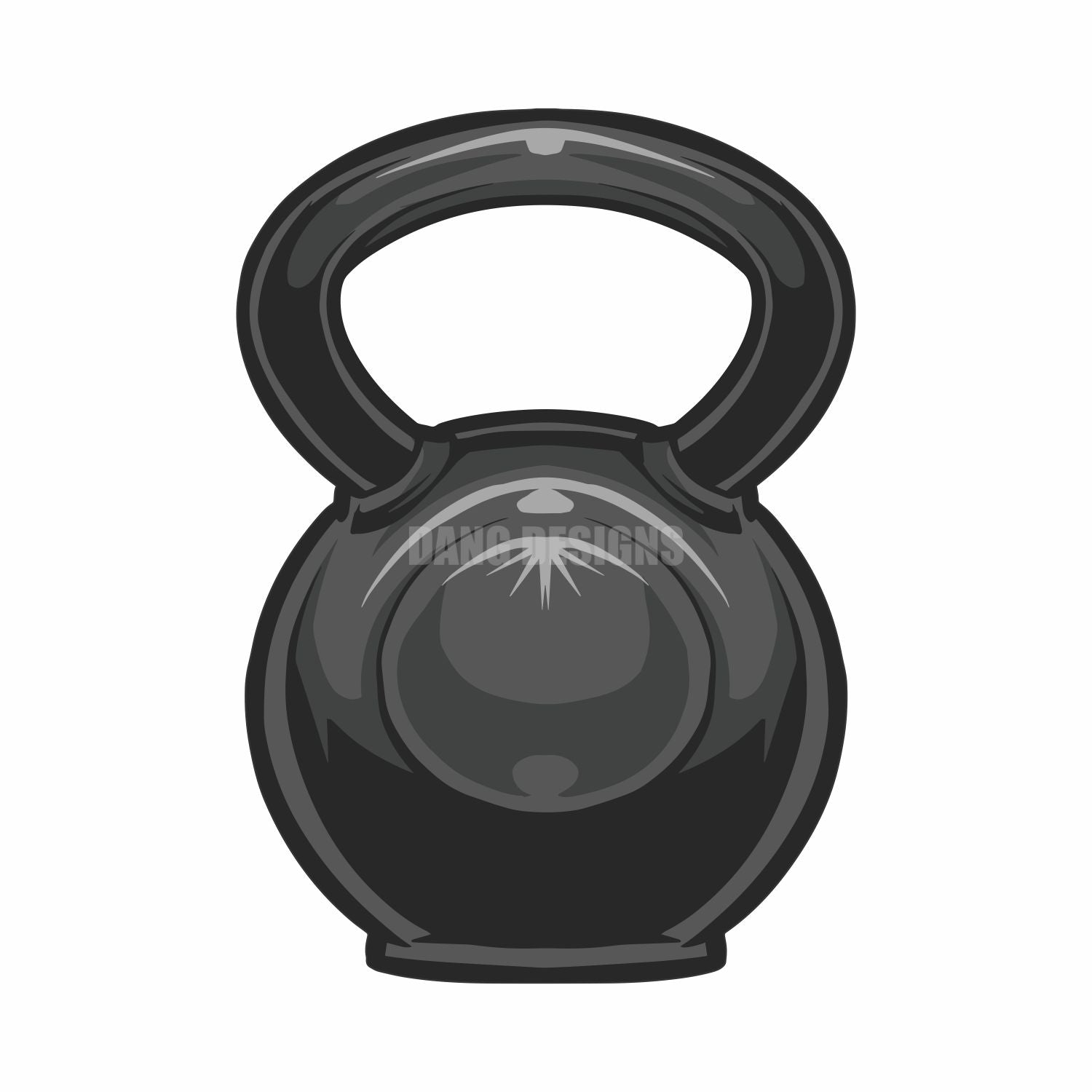 Kettle Bell Acrylic Blank