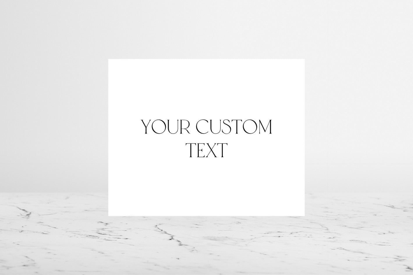 Your Custom Text Sign II | The EMMA