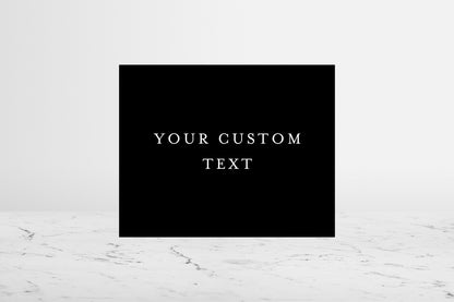 Your Custom Text Sign II | The VICTORIA